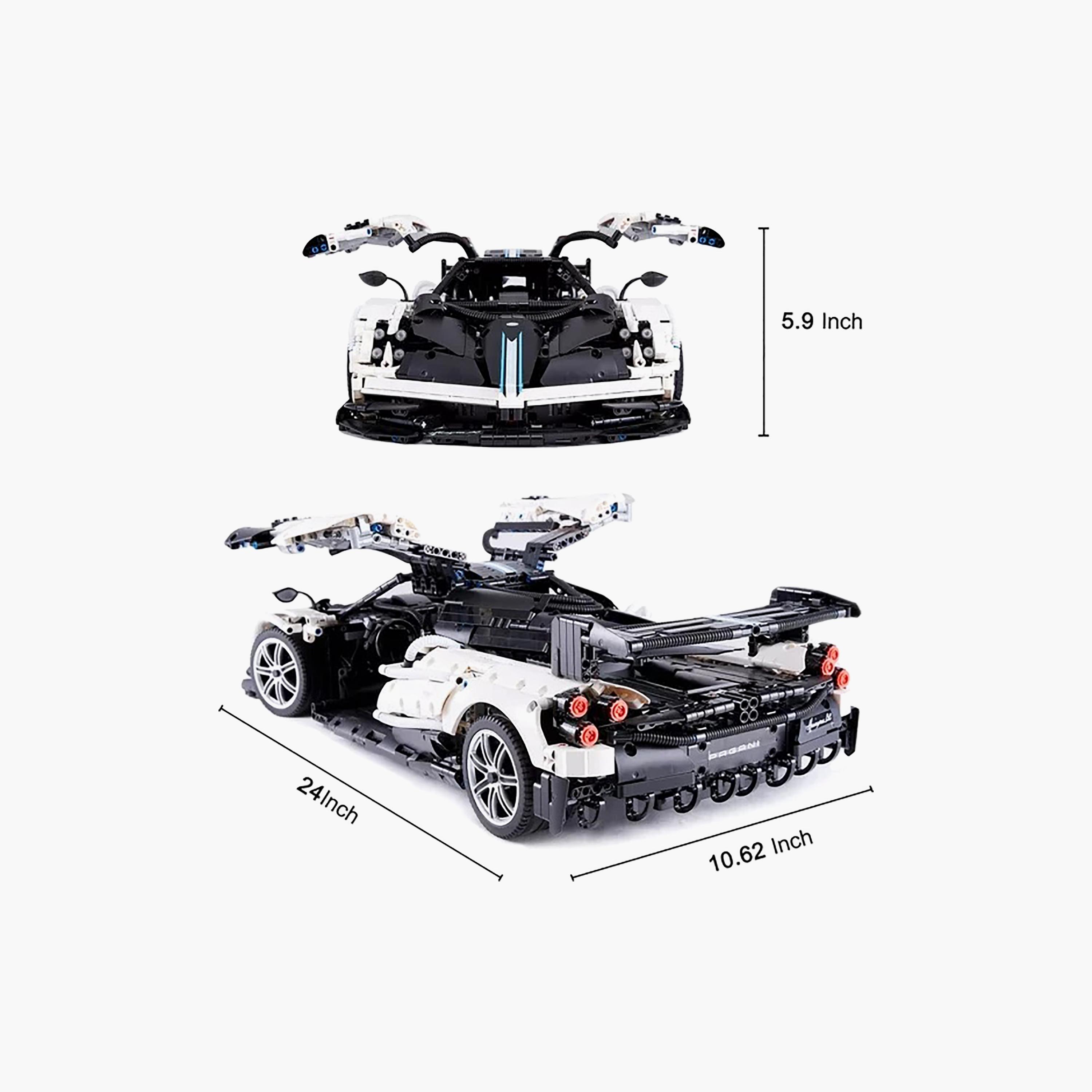 Rastar 2892-Piece Pagani Huayra BC Toy Car Building Blocks-toys-buildingblocks-blocks-image-4