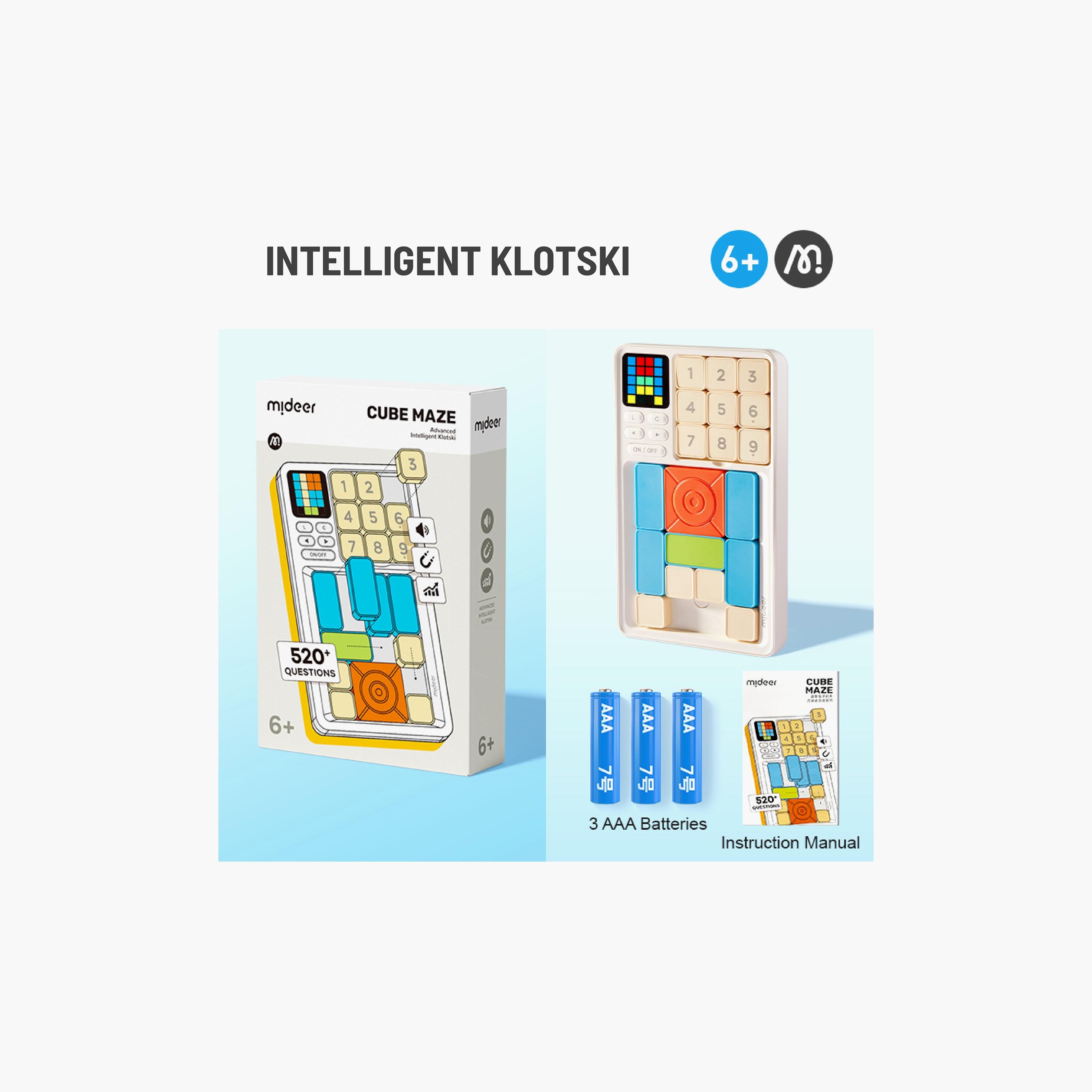 Mideer Intelligence Cube Maze Sliding Puzzle-toys-babyandtoddlertoys-learningtoys-image-2