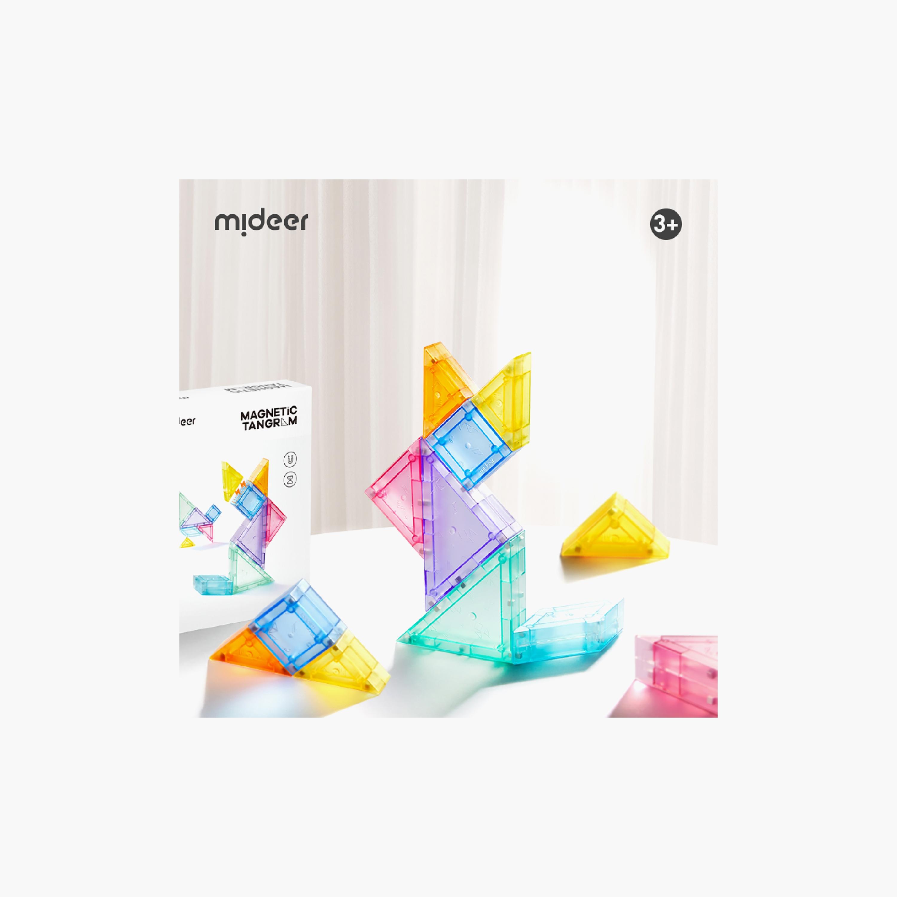 Mideer Magnetic Tangram Building Toy-toys-buildingblocks-magnetictoys-image-3