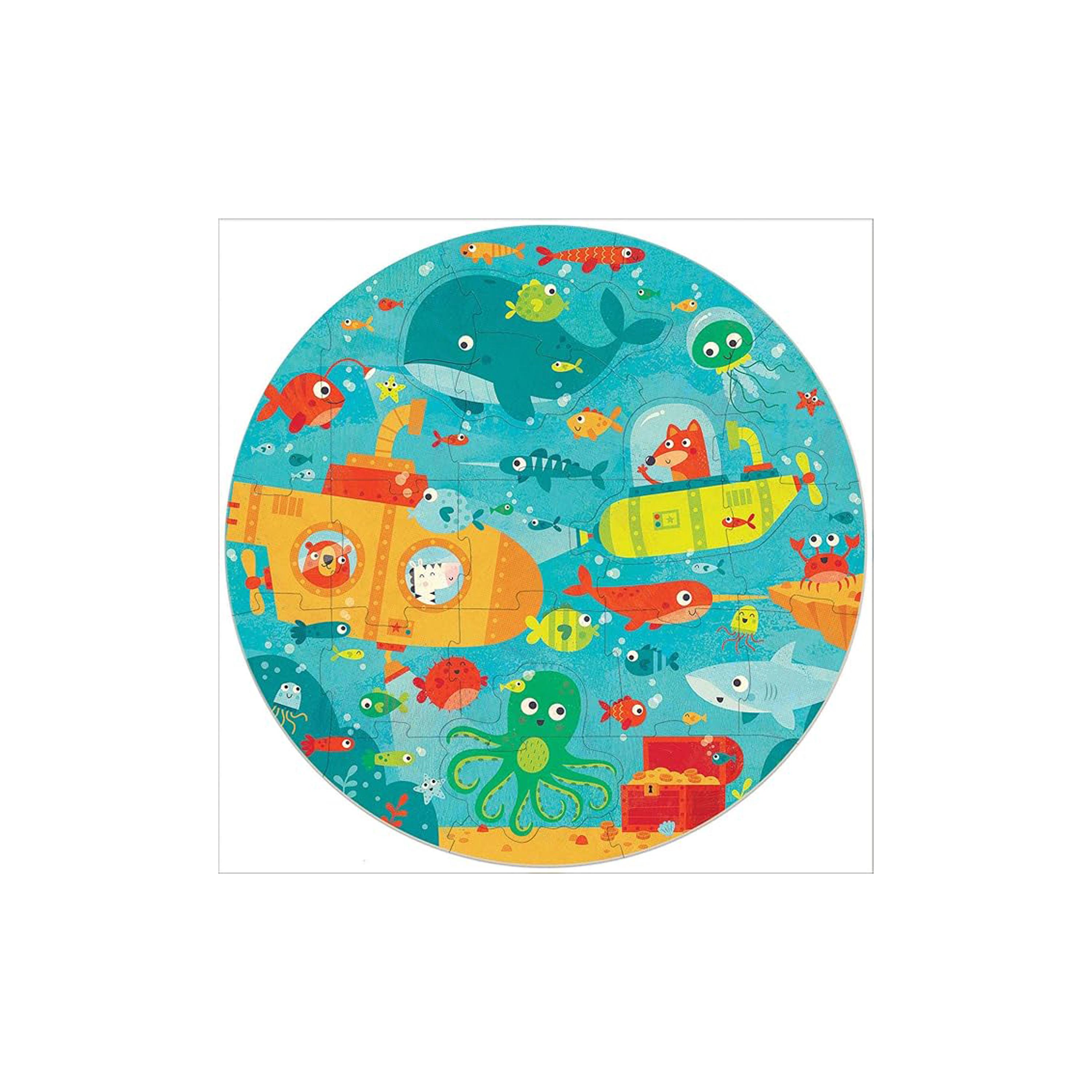 Educa 28-Piece Under The Sea Round Puzzle-toys-indoortoys-puzzles-image-2
