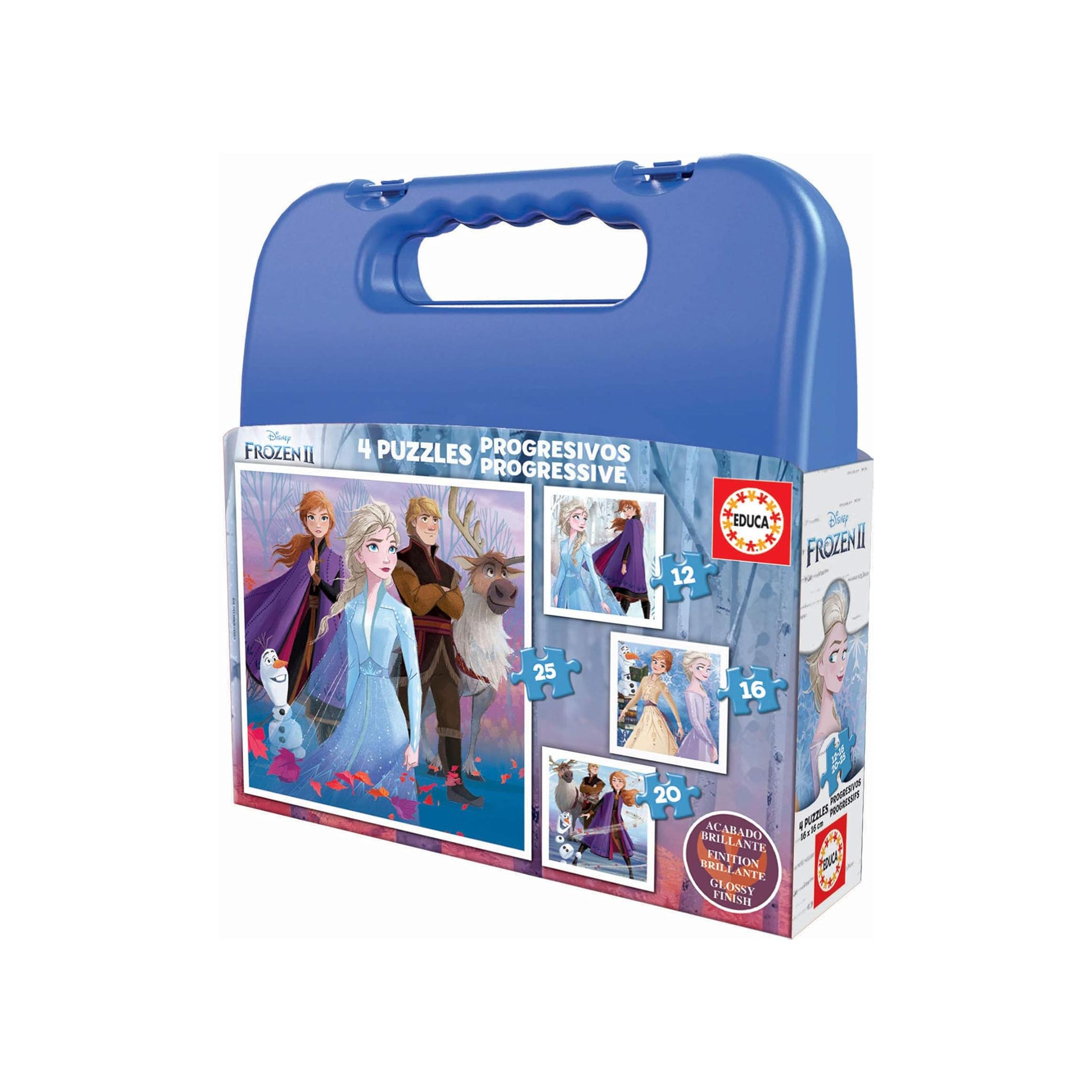 Educa Case Puzzle Progressive Frozen(2) 12+16+20+25-Piece Puzzle-toys-indoortoys-puzzles-image-1