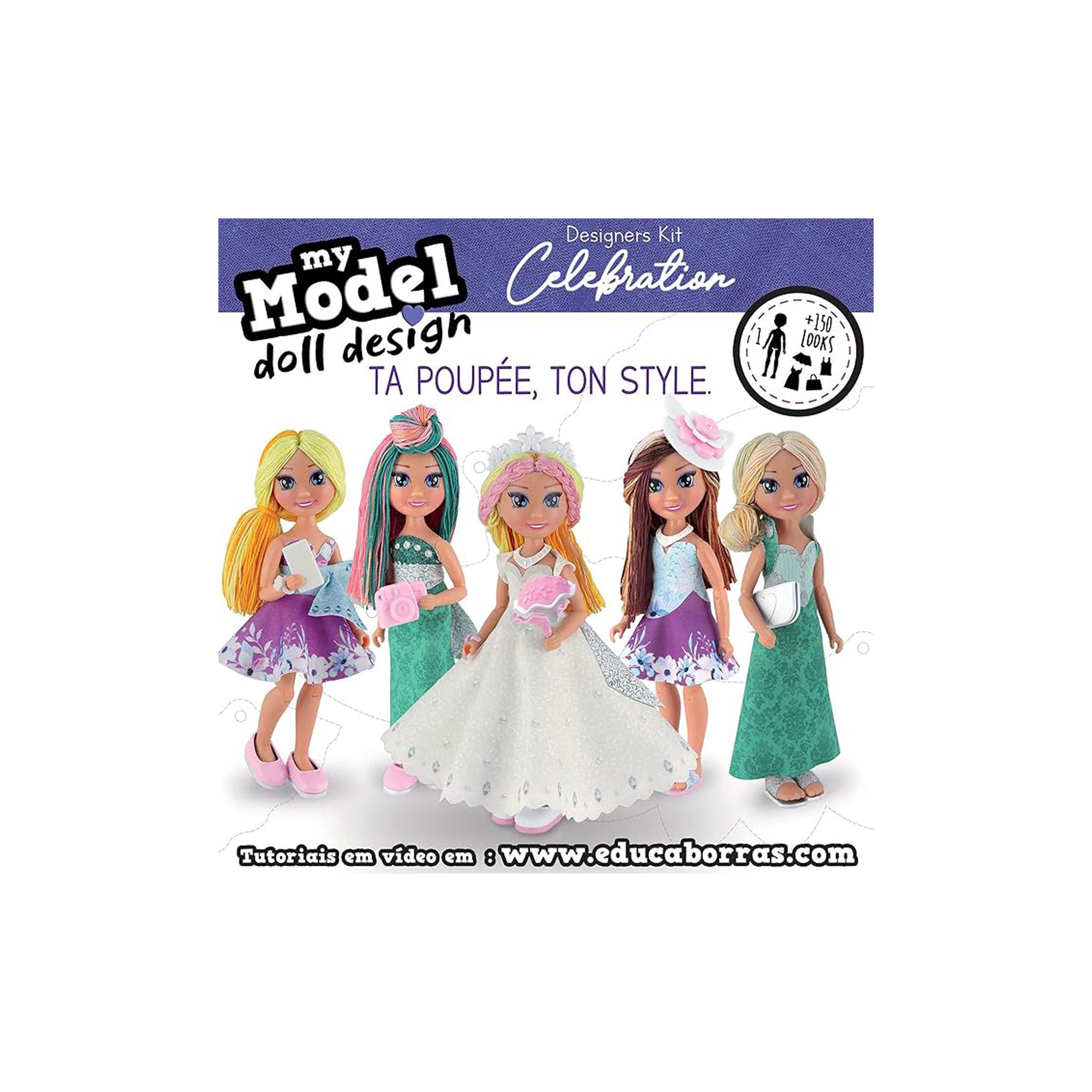Educa My Model Doll Design - Celebration Puzzle-toys-dollsandplaysets-dollplaysets-image-4