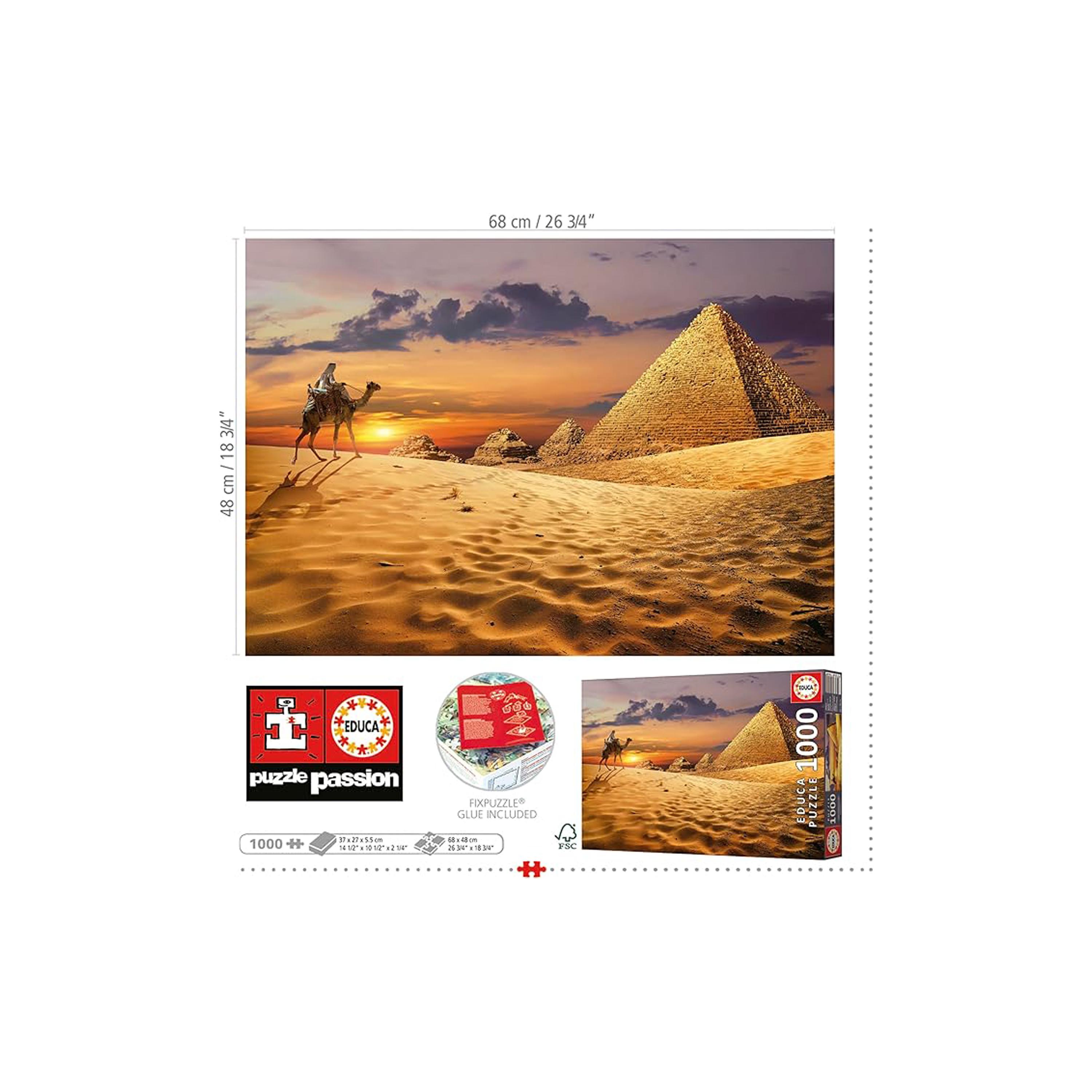 Educa 1000-Piece Camel In The Desert Puzzle-toys-indoortoys-puzzles-image-3