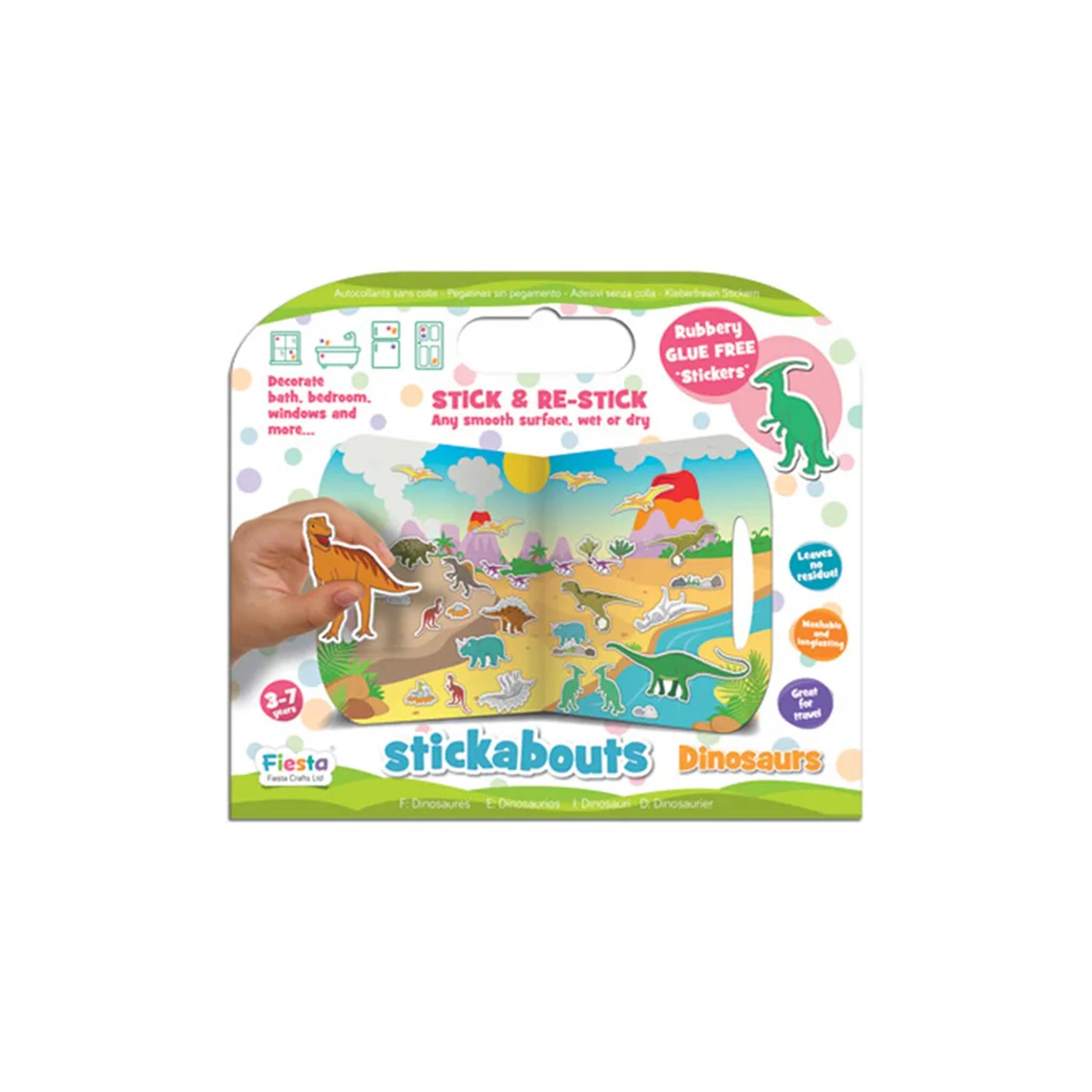 Fiesta Crafts Stickabouts Dinosaurs-school-artsandcrafts-image-1