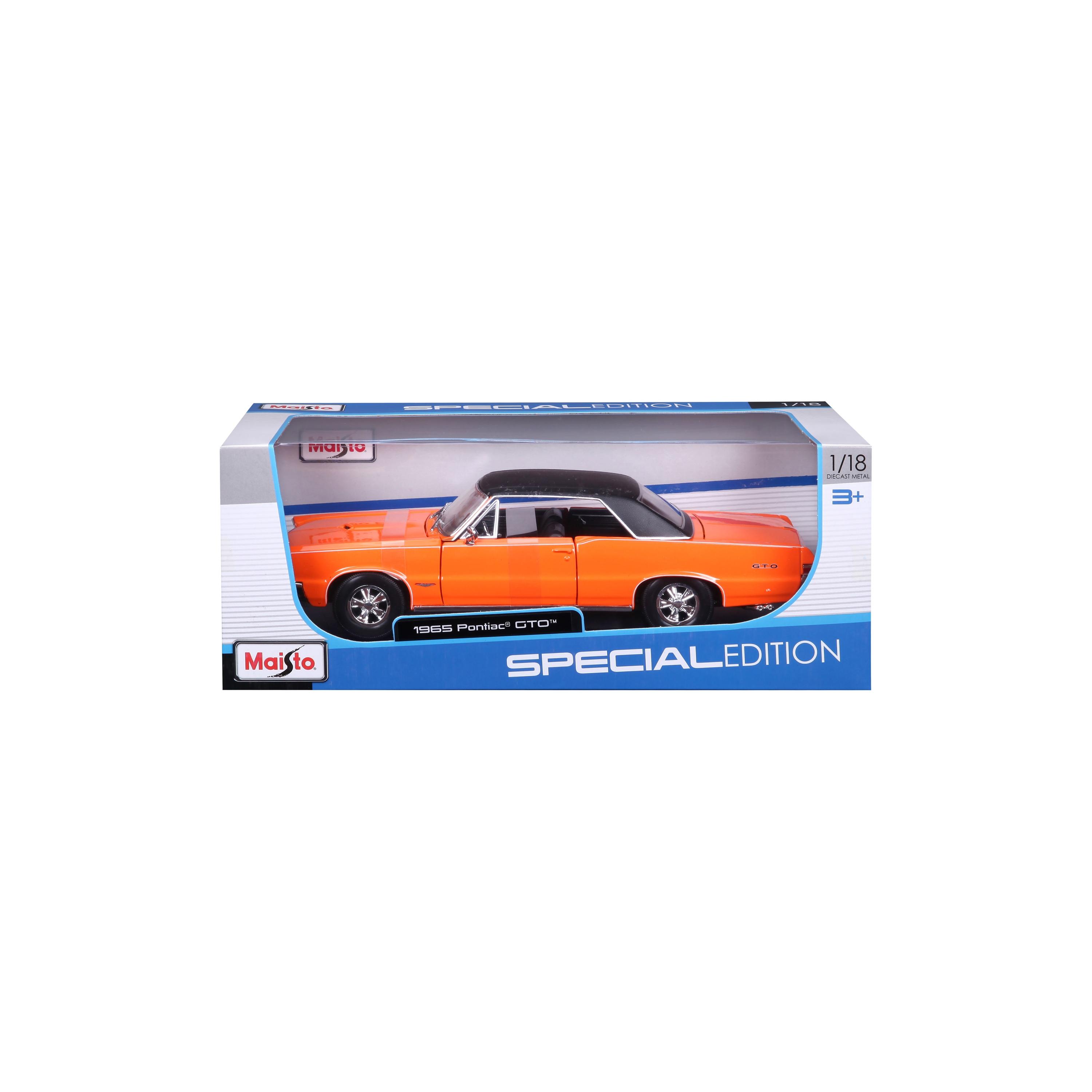 新品maisto☆1932フォード＆1965ポンティアック2台セット Amazon | 1/18 Pontiac GTO 1965年 Black マイスト