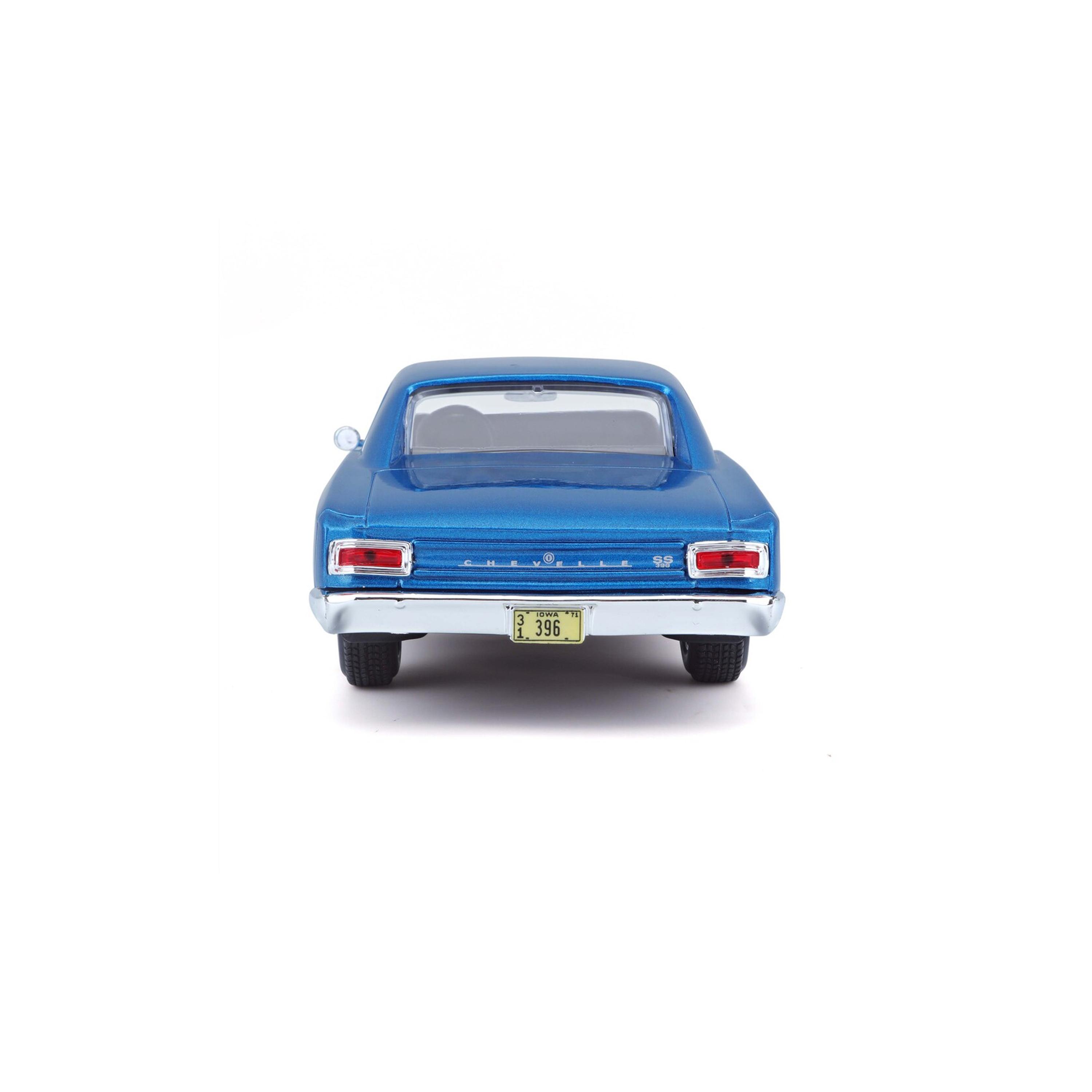 Maisto Chevrolet Chevelle SS 396 1966 1/24 Special Edition Die-Cast Vehicle-toys-playvehicles-diecastcars-image-5
