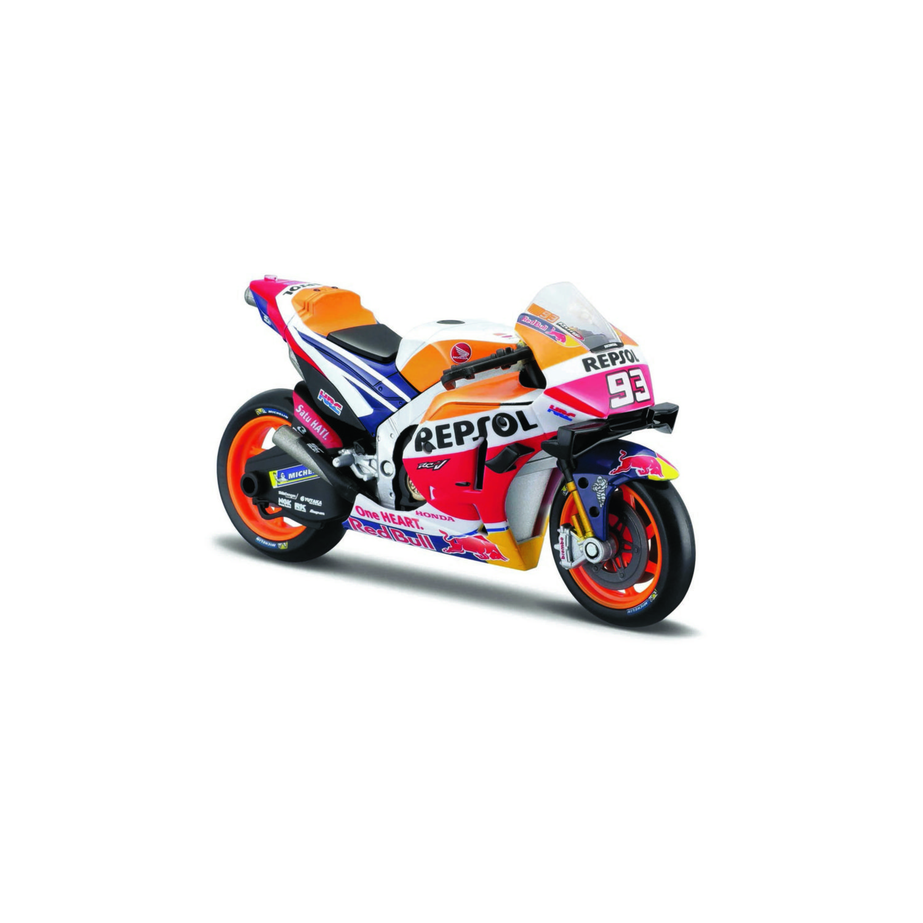 Maisto Moto GP Repsol Honda Team #93 2021 1/18 Die-Cast Vehicle-toys-playvehicles-diecastcars-image-2