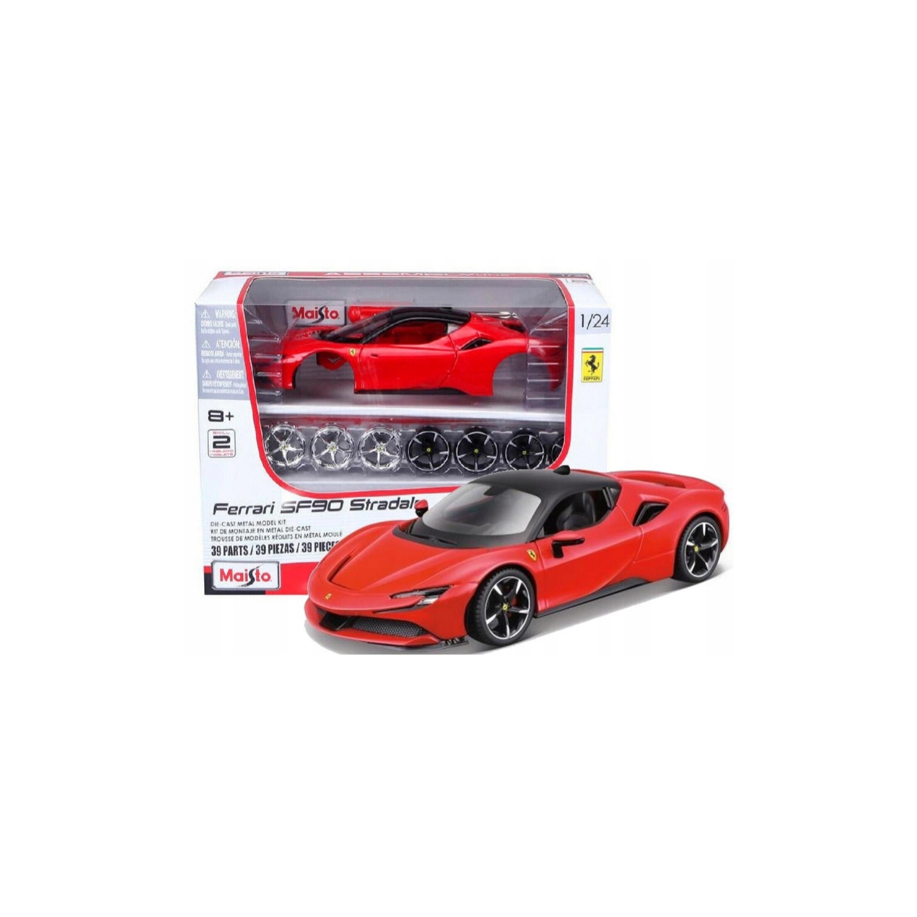 Maisto Assembly Line Ferrari SF90 Stradale 1/24 Die-Cast Vehicle-toys-playvehicles-diecastcars-image-2
