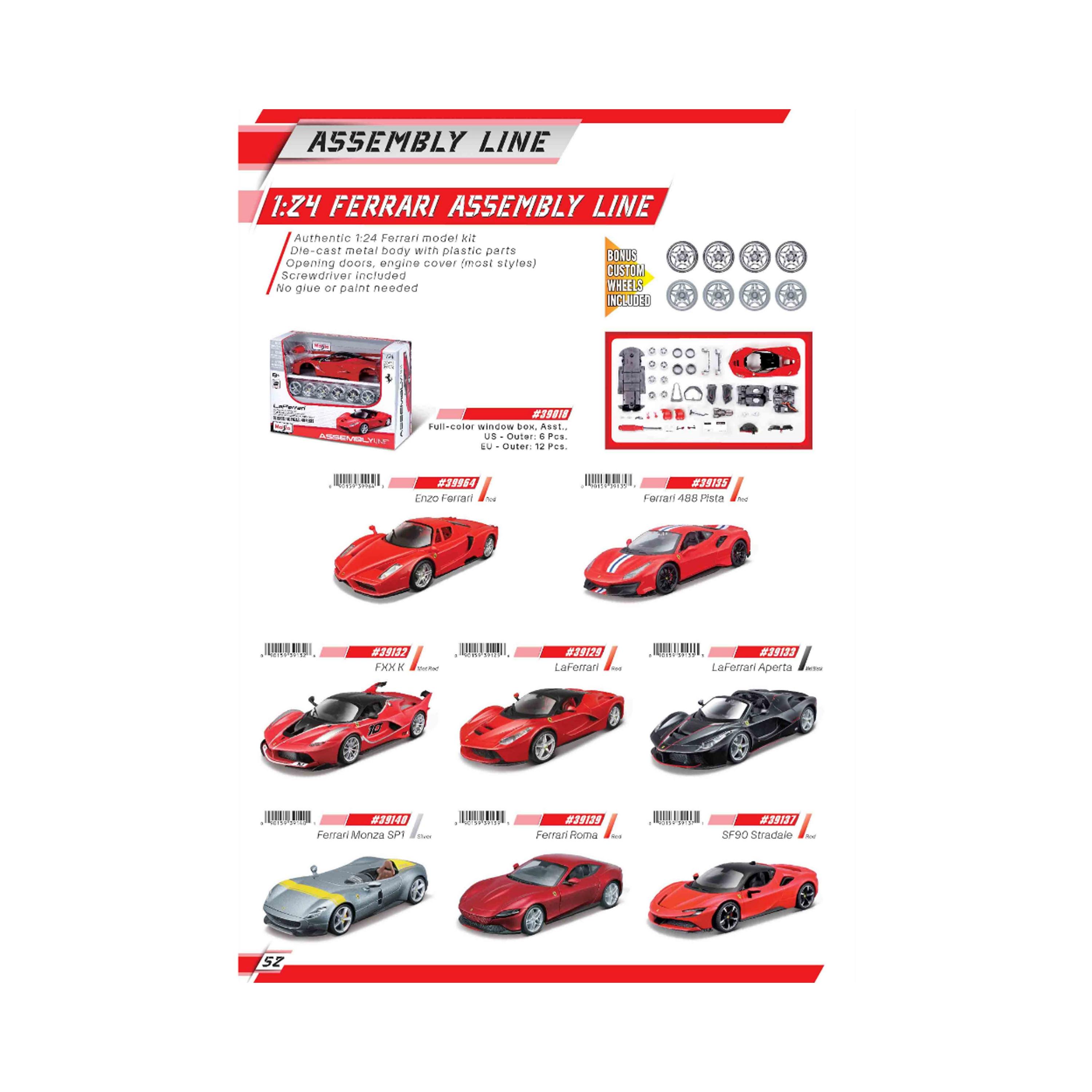 Maisto Al-Ferrari Monza SP 1 1/24 Die-Cast Vehicle-toys-playvehicles-diecastcars-image-2