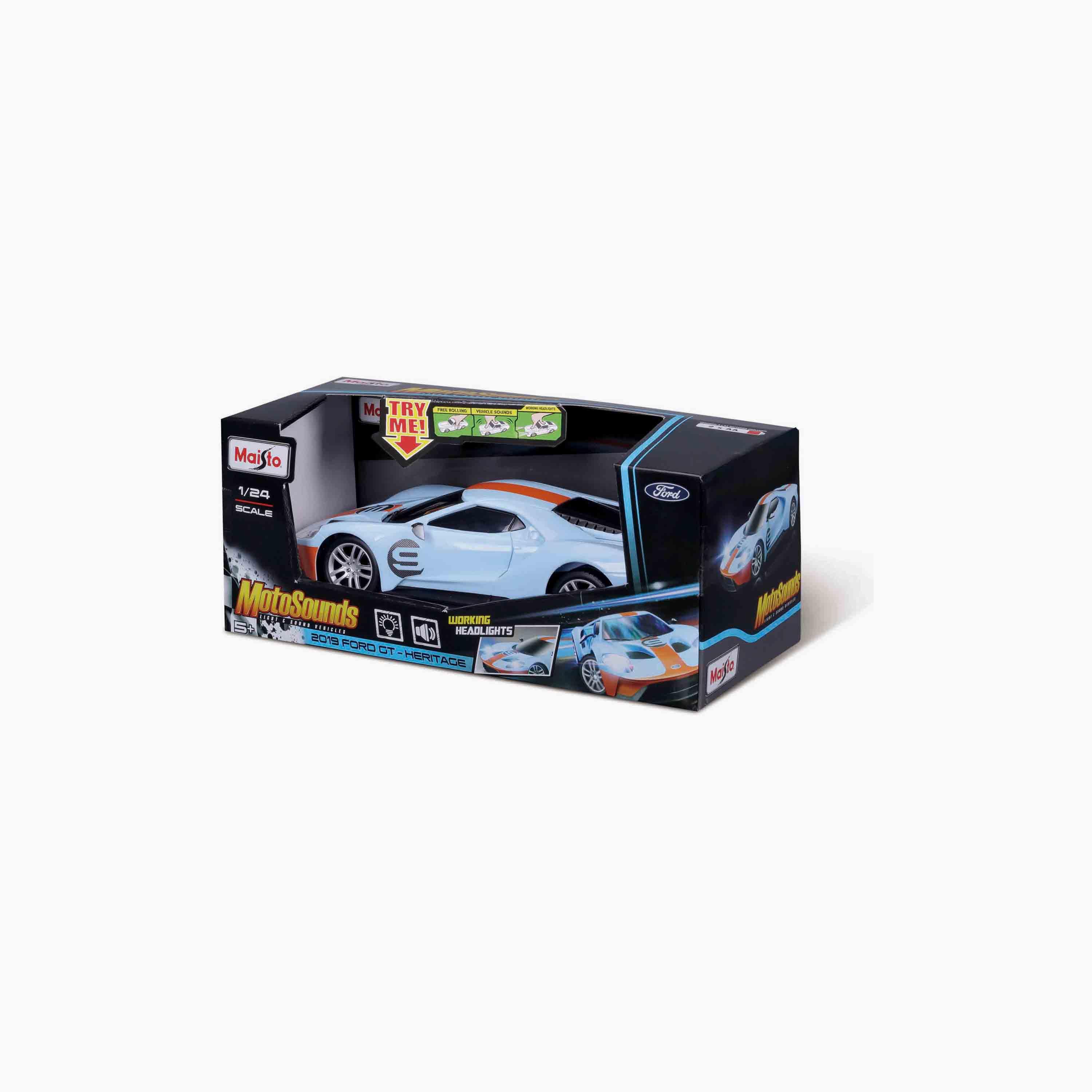 سيارة بريموت تيك موتوسوندز 2019 فورد جي تي هيريتاج 1/24 من مايستو-toys-playvehicles-cars-image-2