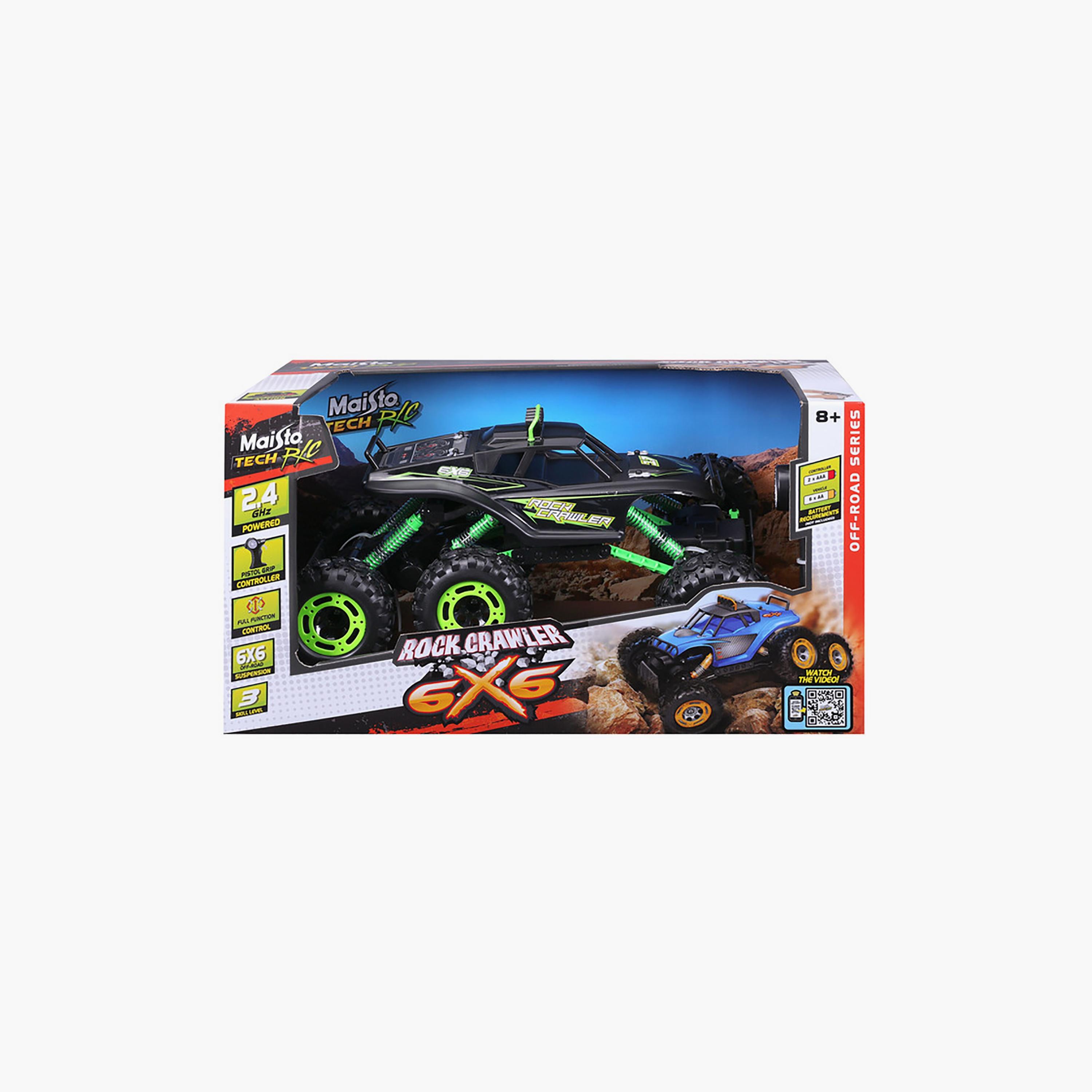 Maisto Tech Rock Crawler 6X6 Vehicle-toys-remotecontrolledvehicles-rccars-image-5