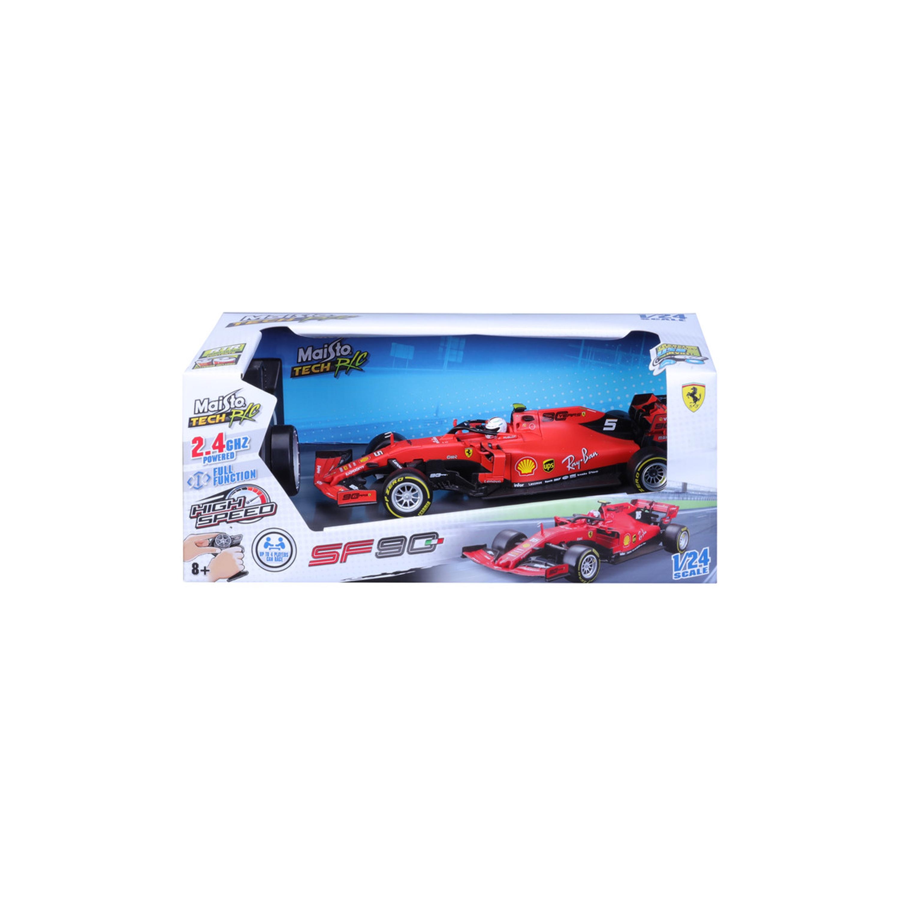 Maisto Tech 2019 Ferrari SF90 1/24 USB Rechargeable Die-Cast vehicle-toys-playvehicles-diecastcars-image-2
