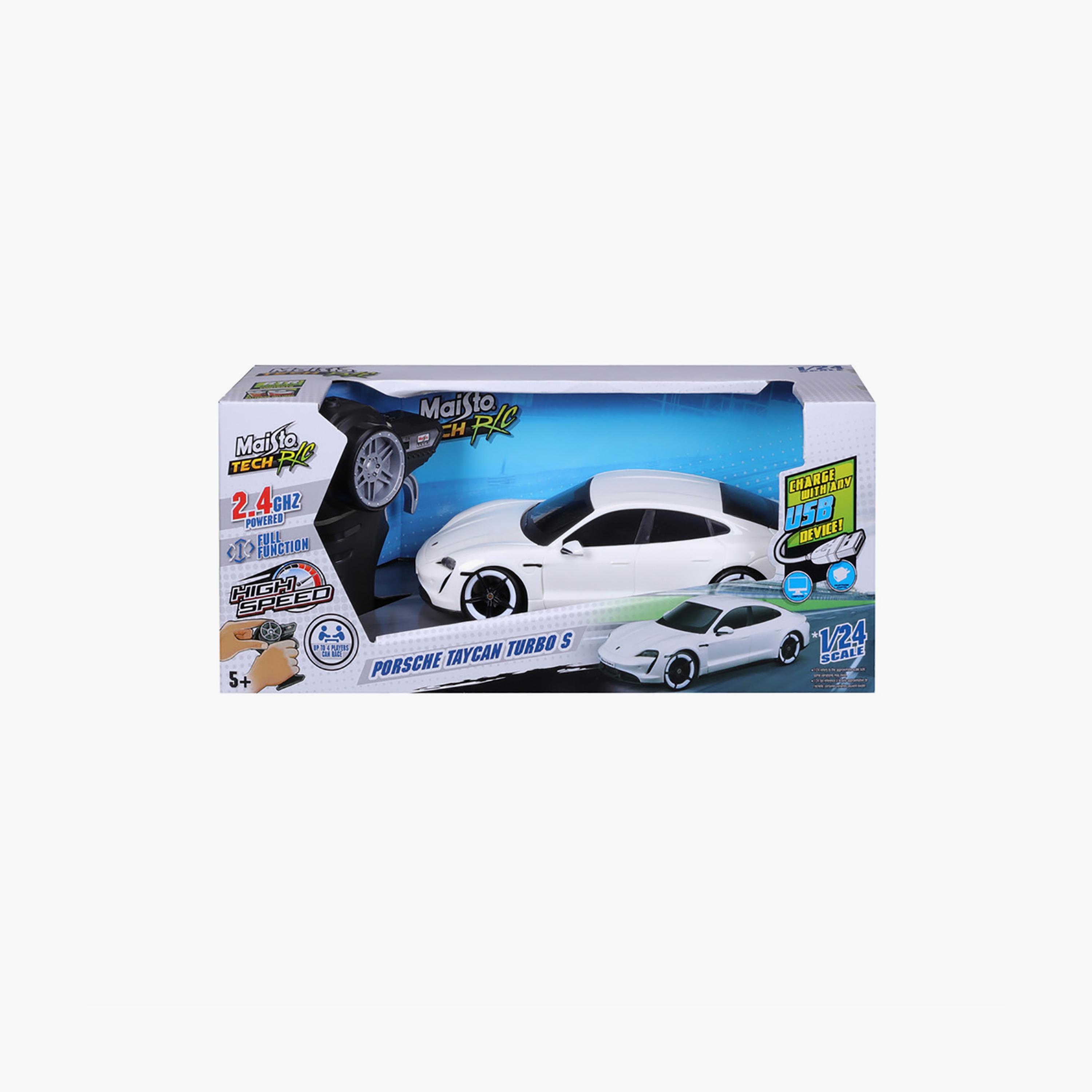 Maisto Tech Premium Porsche Taycan Turbo S 1/24 Rechargeable RC Vehicle-toys-playvehicles-cars-image-5