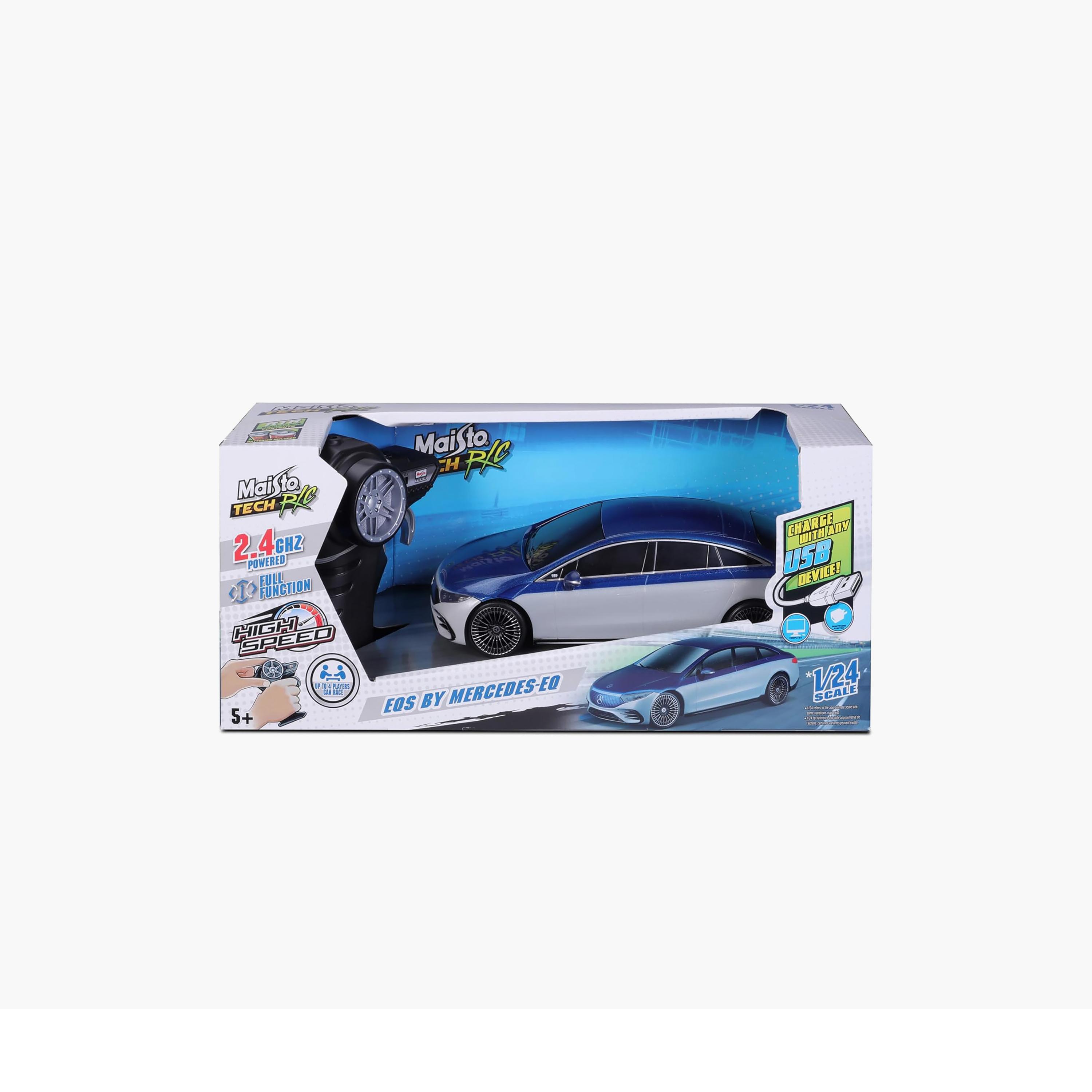 سيارة بريموت تيك بريميوم مرسيدس بنز EQS 1/24 قابلة للشحن من مايستو-toys-playvehicles-cars-image-5