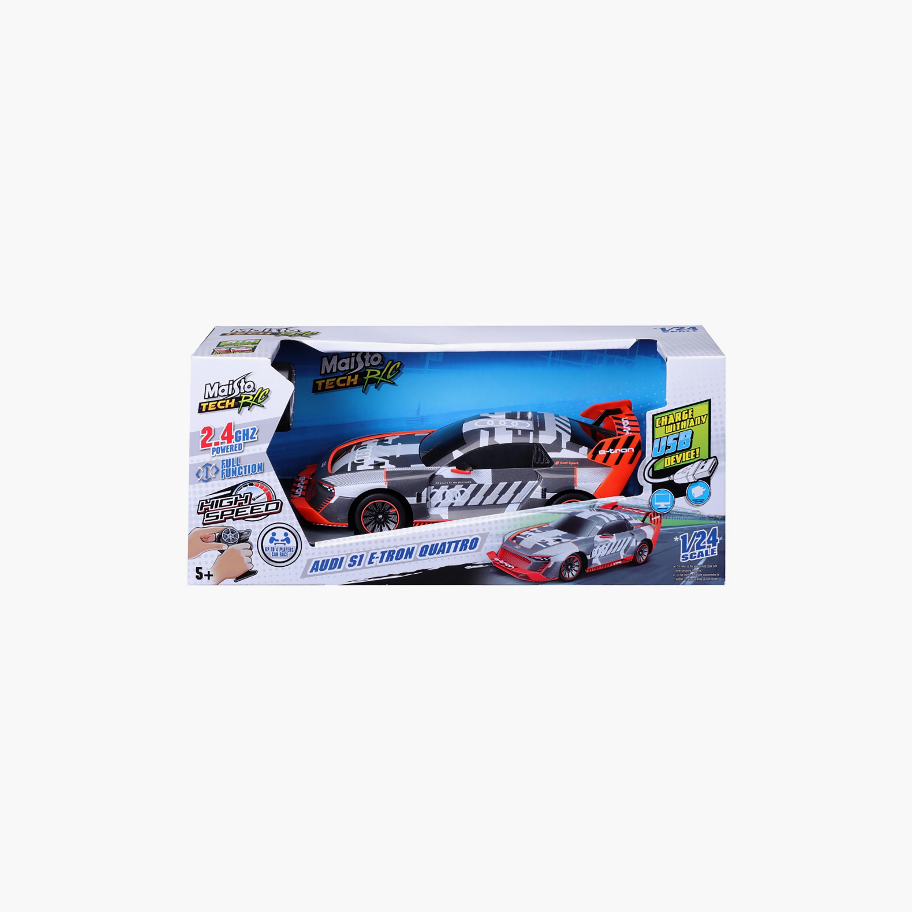 سيارة بريموت تيك بريميوم أودي S1 إي-ترون كواترو 1/24 من مايستو-toys-playvehicles-cars-image-3
