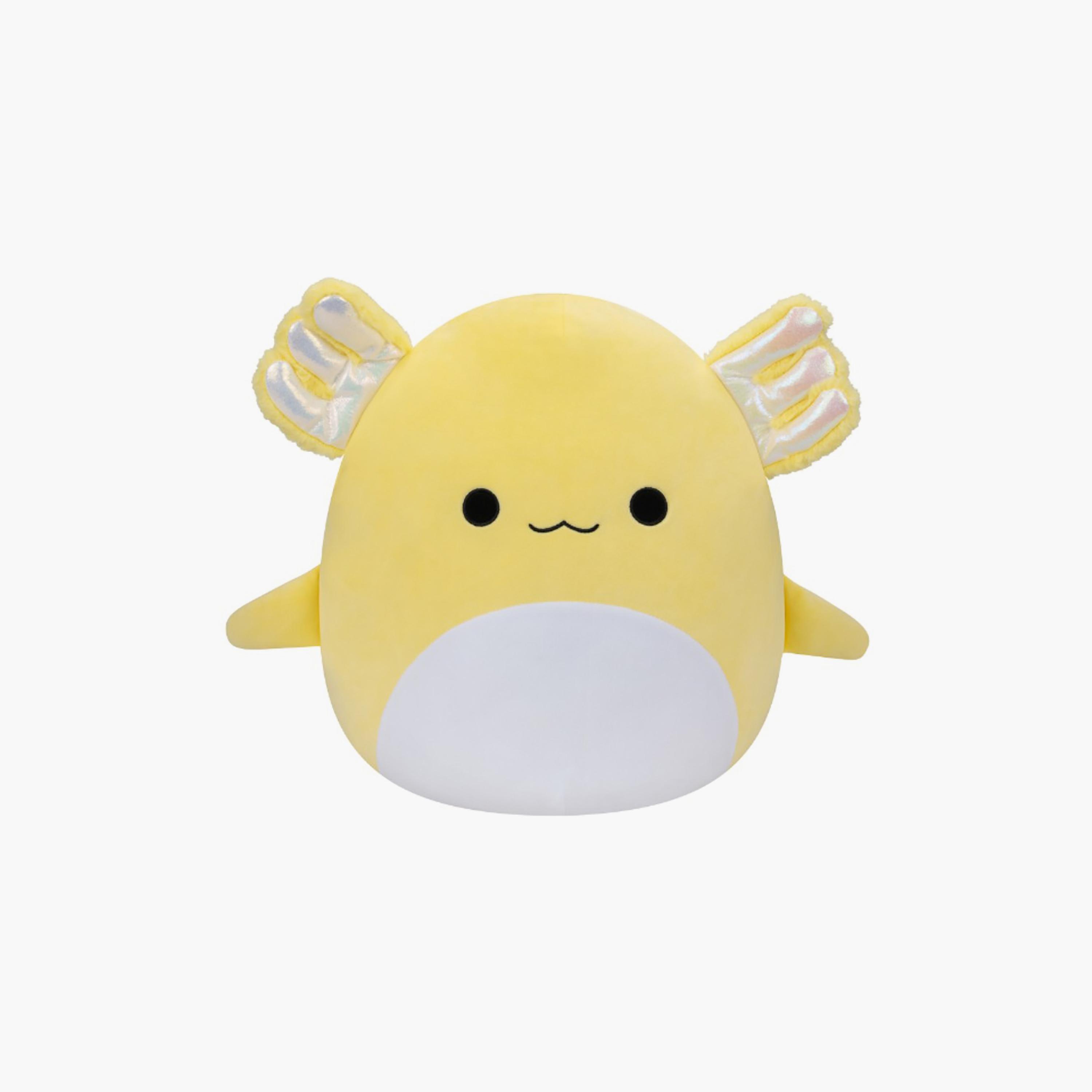 لعبة ترينتون ذا اكسولوتل الصفراء القطيفة مقاس 14 بوصة من سكويشمالوز-toys-plushsofttoys-animals-image-1