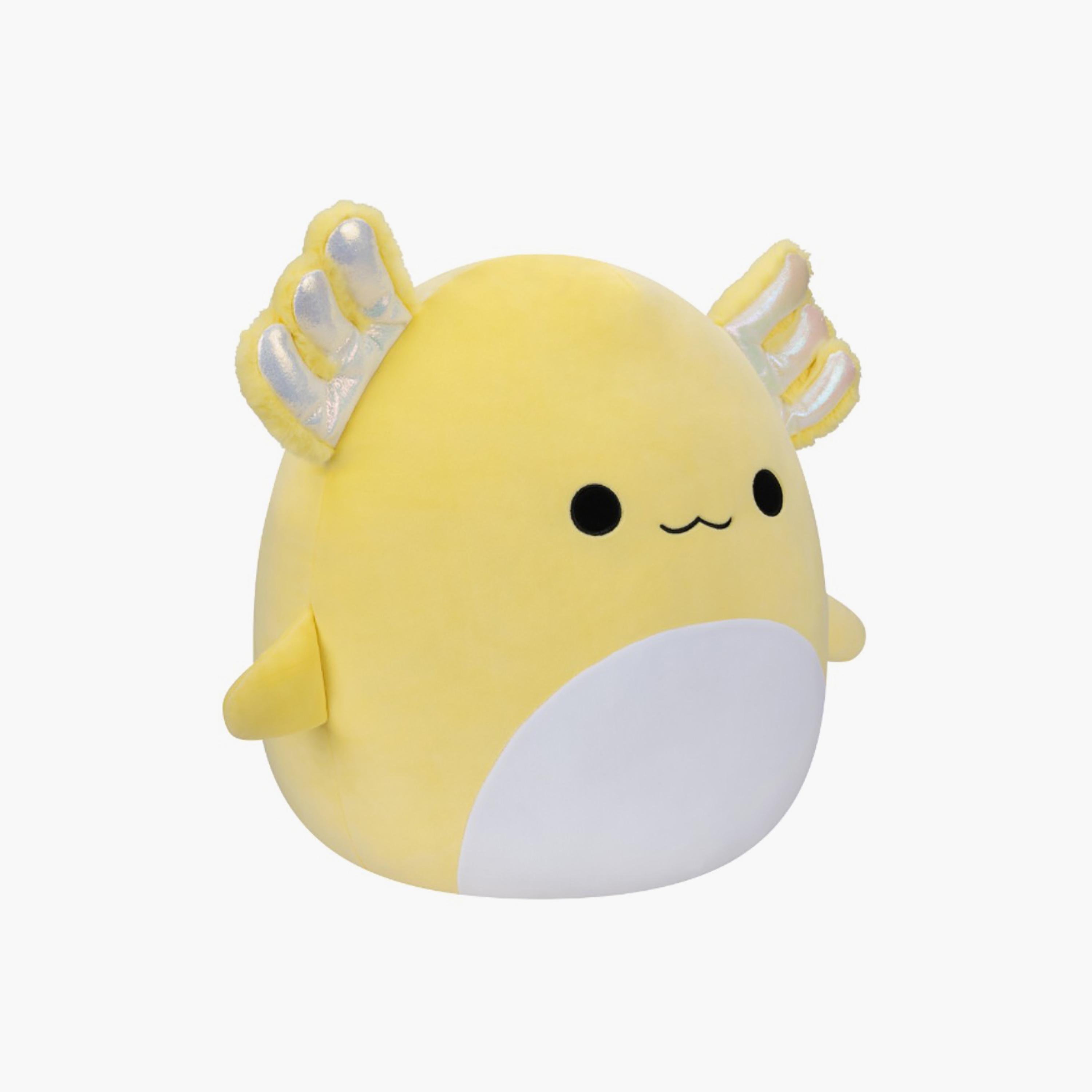 لعبة ترينتون ذا اكسولوتل الصفراء القطيفة مقاس 14 بوصة من سكويشمالوز-toys-plushsofttoys-animals-image-2