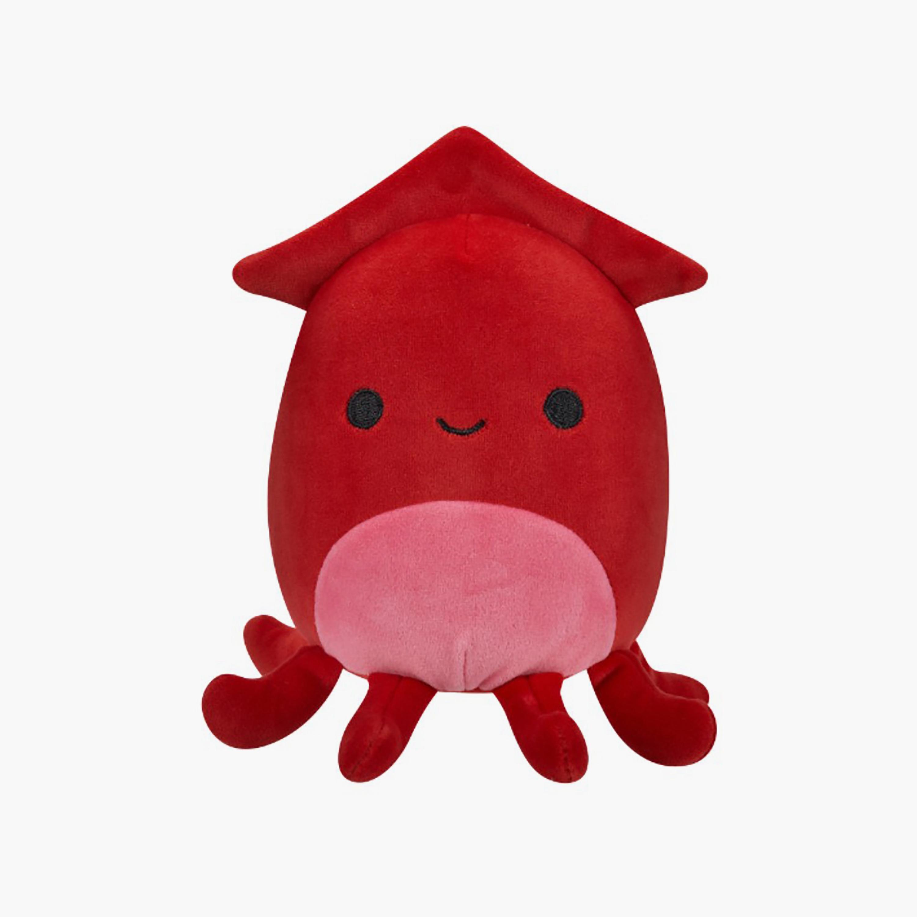 لعبة ألتمان الحبار الأحمر القطيفة مقاس 5 بوصة من سكويشمالوز-toys-plushsofttoys-animals-image-1