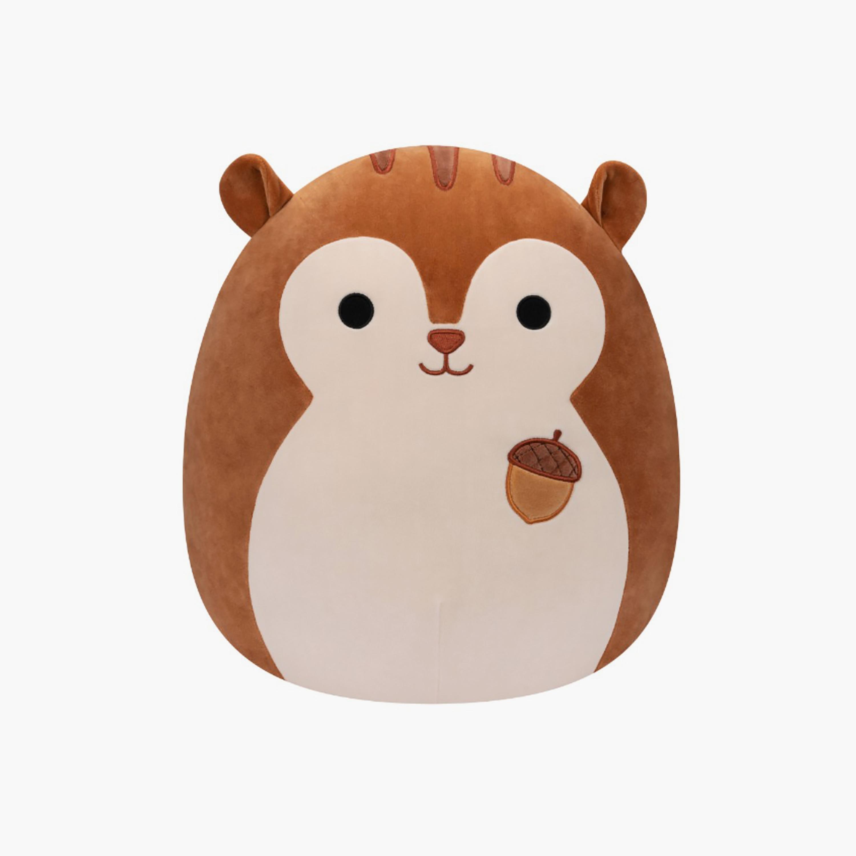 Squishmallows 5'' Sawyer the Brown Squirrel W/Acorn Plush Toy-toys-plushsofttoys-animals-image-1