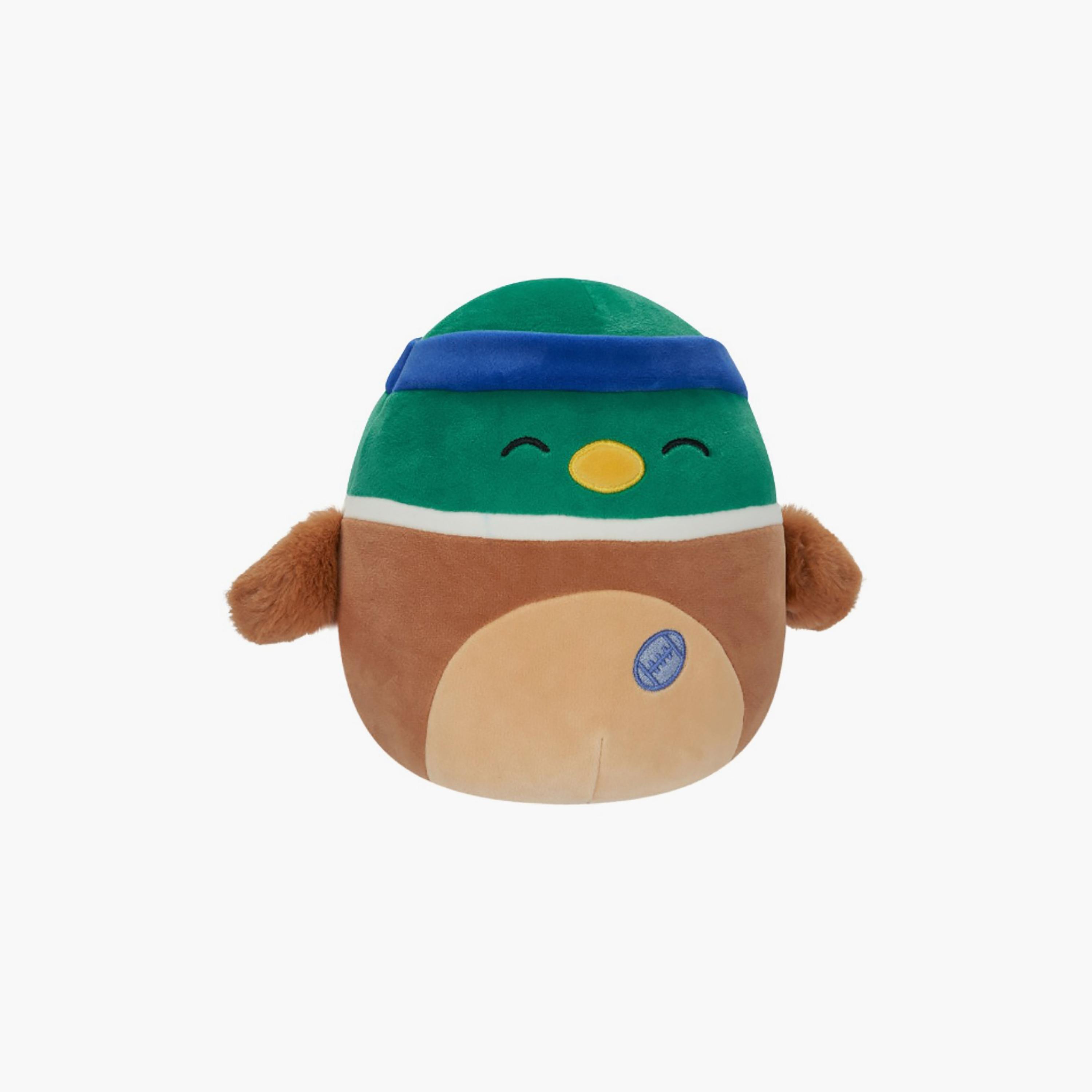 Squishmallows 7.5'' Avery the Mallard Duck W/Sweatband and Rugby Ball Plush Toy-toys-plushsofttoys-animals-image-2