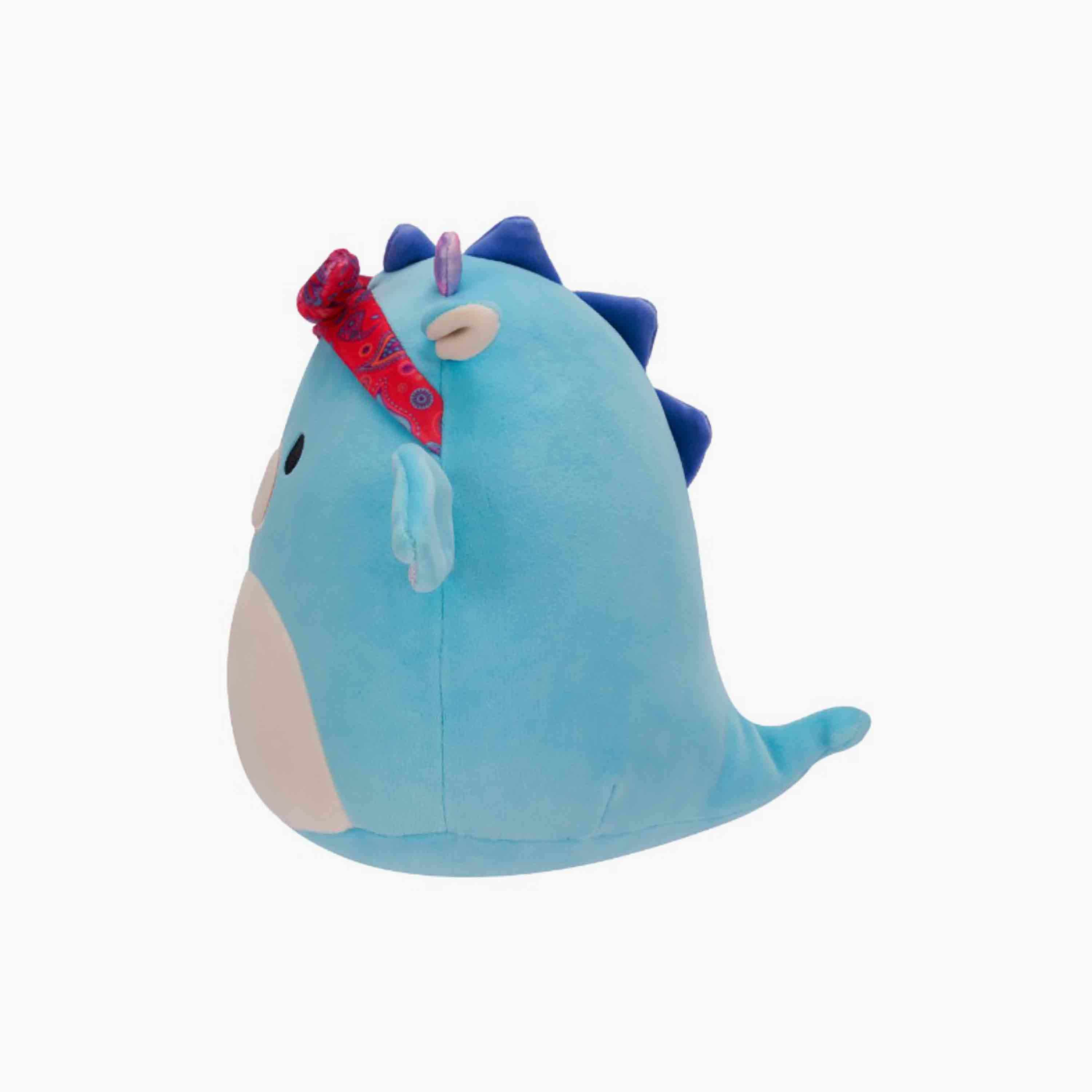 Squishmallows 7.5'' Tatiana the Dark Teal Dragon W/Bandana Plush Toy-toys-plushsofttoys-animals-image-3