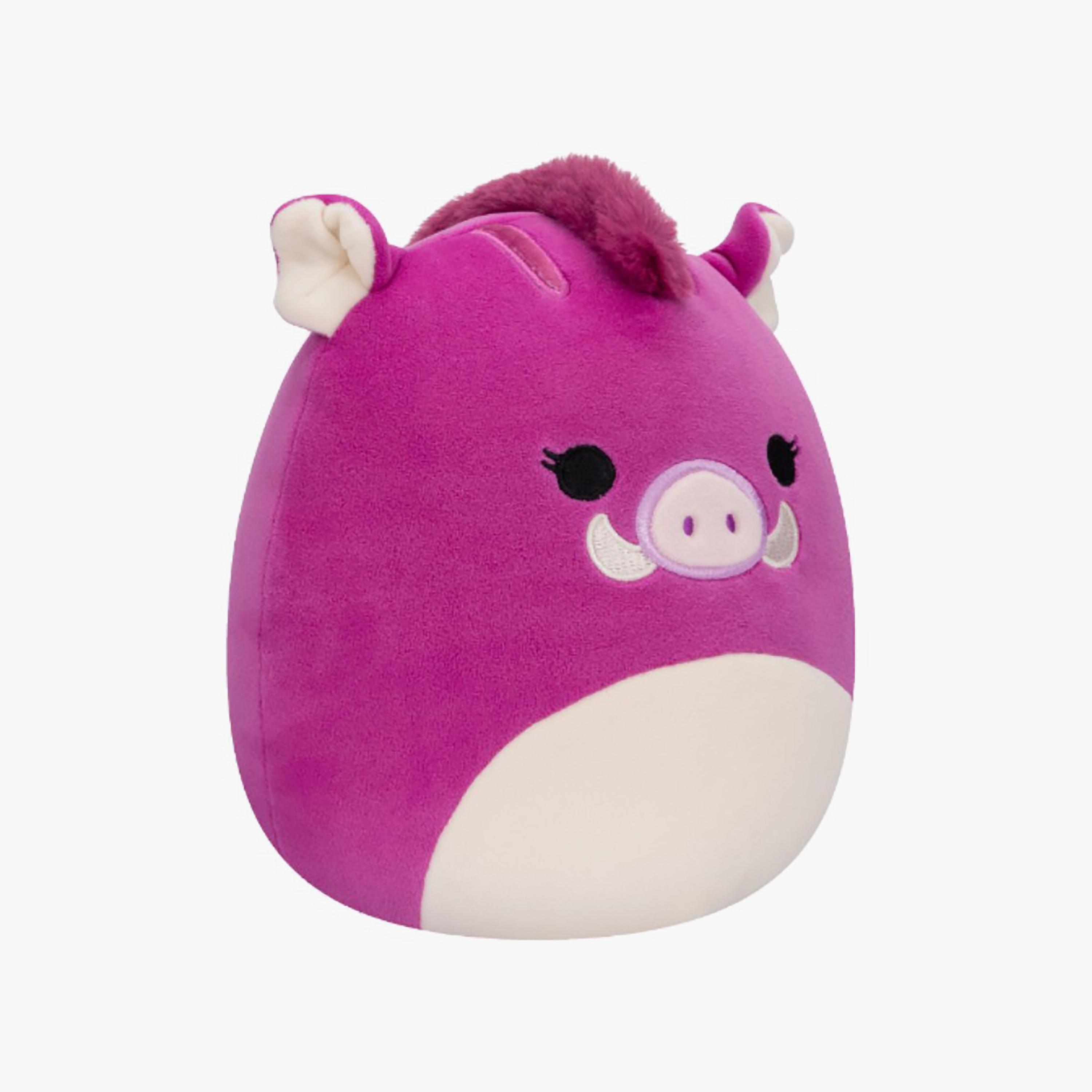 Squishmallows 7.5'' Jenna the Purple Boar Plush Toy-toys-plushsofttoys-animals-image-2