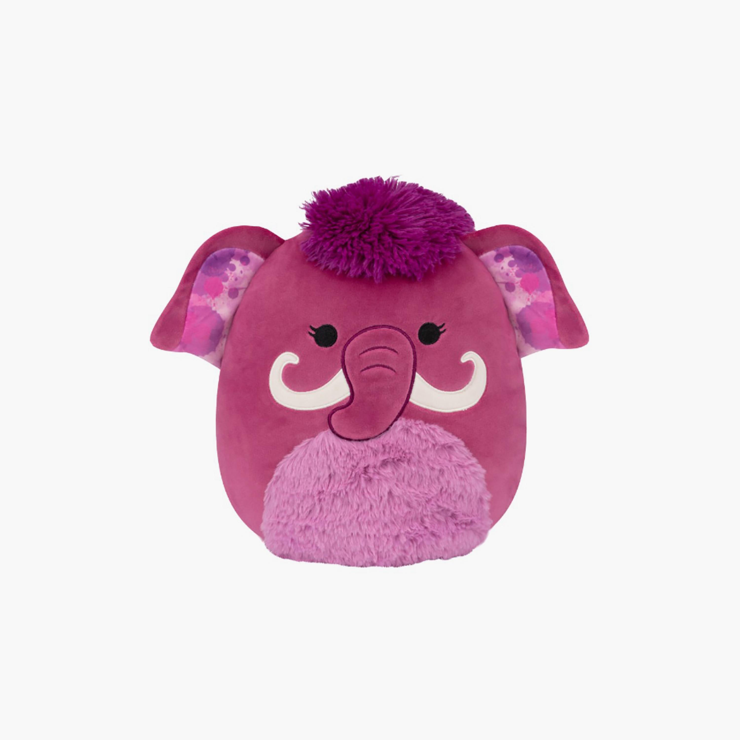 Squishmallows 12'' Magdalena the Magenta Woolly Mammoth Plush Toy-toys-plushsofttoys-animals-image-1