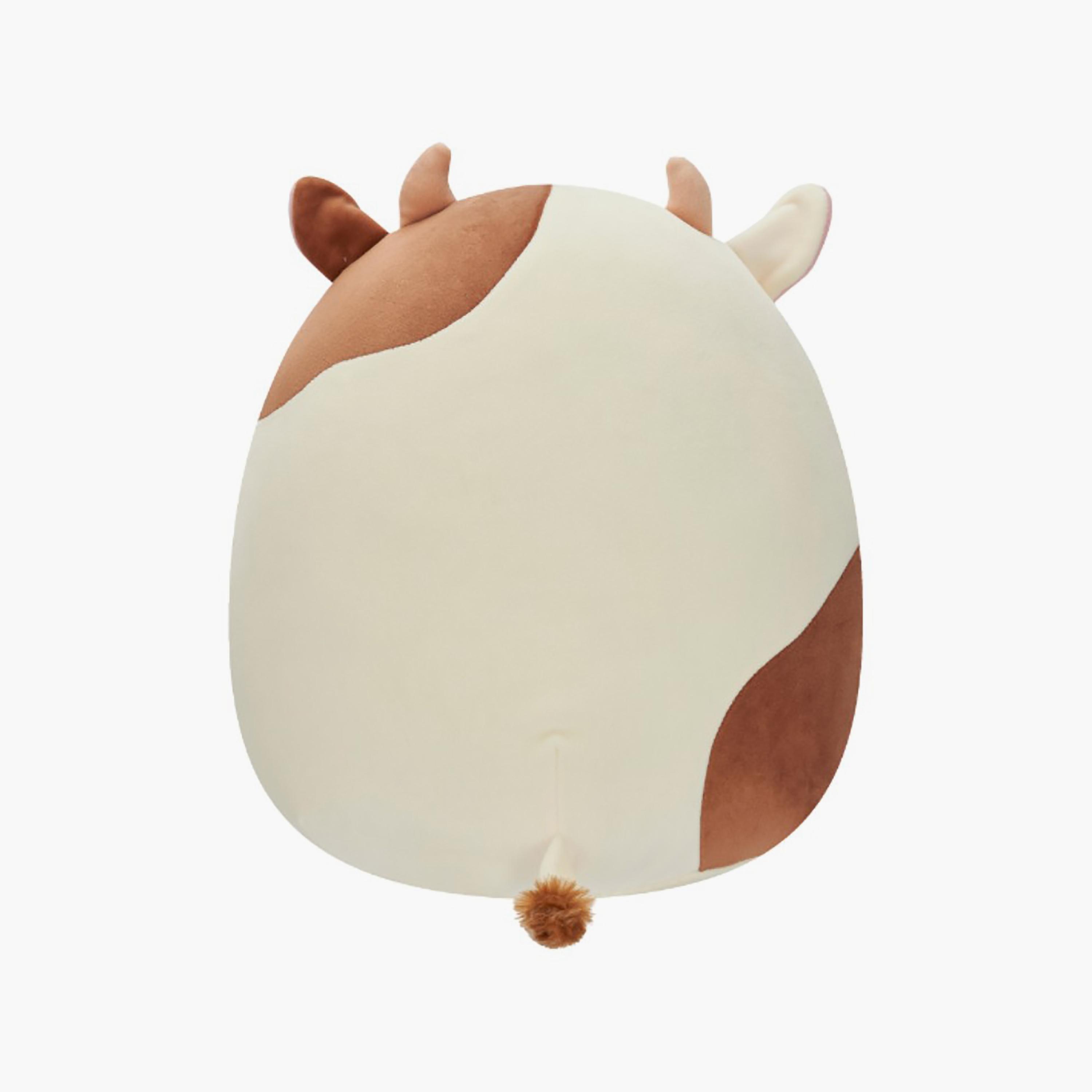 لعبة روني البقرة البنية والبيضاء القطيفة مقاس 12 بوصة من سكويشمالوز-toys-plushsofttoys-animals-image-4