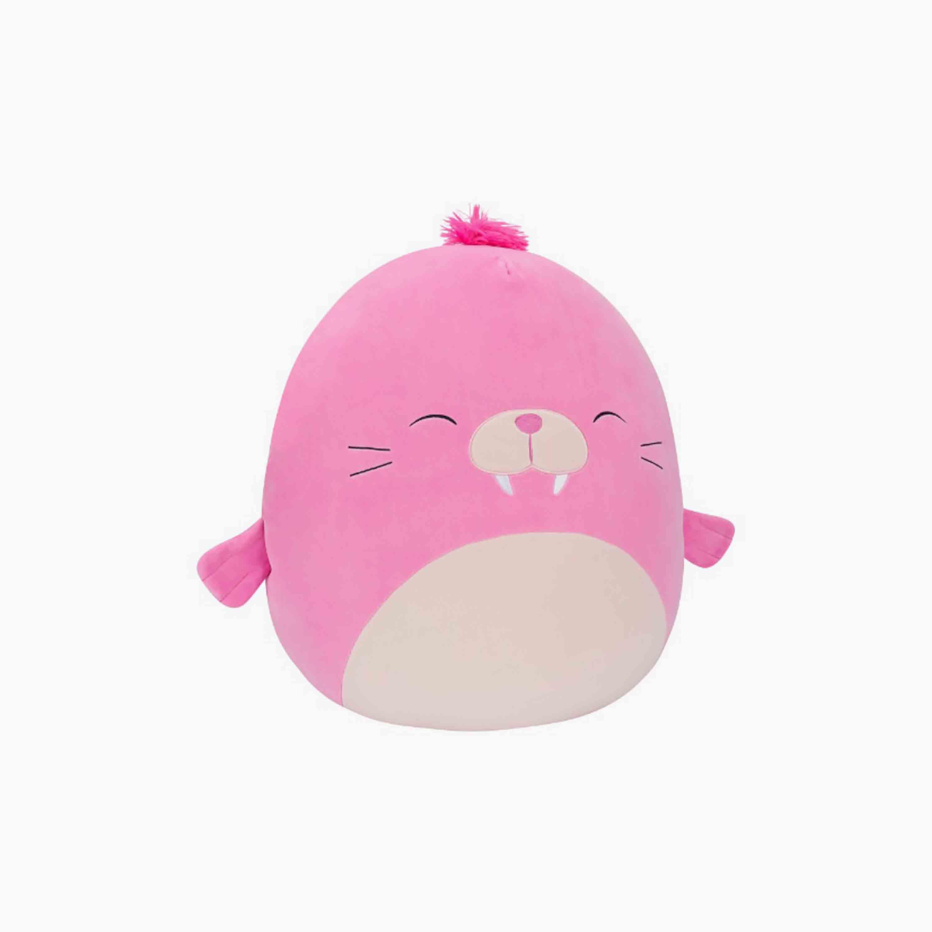 لعبة بيبر ذا بينك والراس القطيفة مقاس 16 بوصة من سكويشمالوز-toys-plushsofttoys-animals-image-2