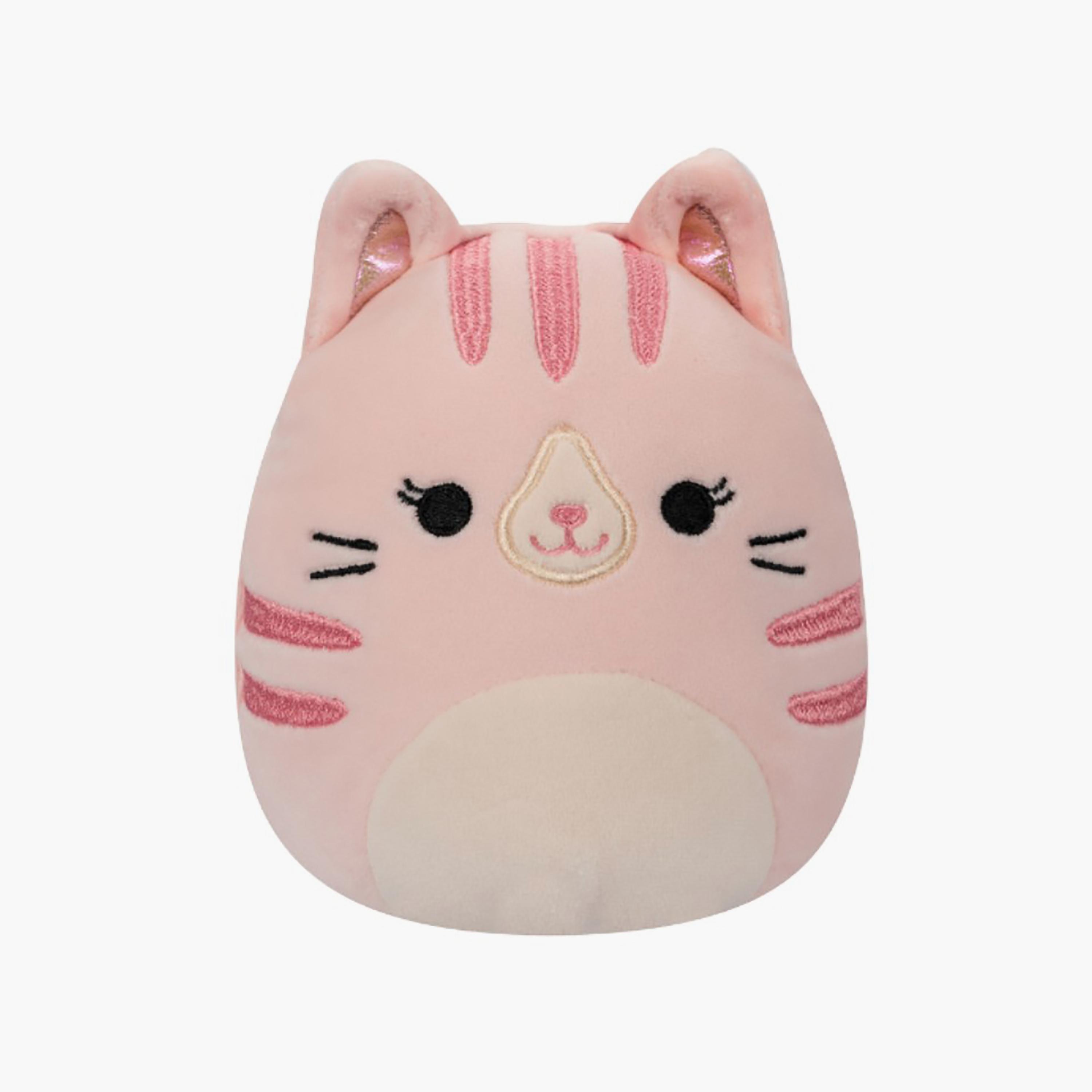 Squishmallows 5'' Flipamallow Laura the Pink Tabby Cat/Shena the Rainbow Tie-Dye Dog Plush Toy-toys-plushsofttoys-animals-image-3