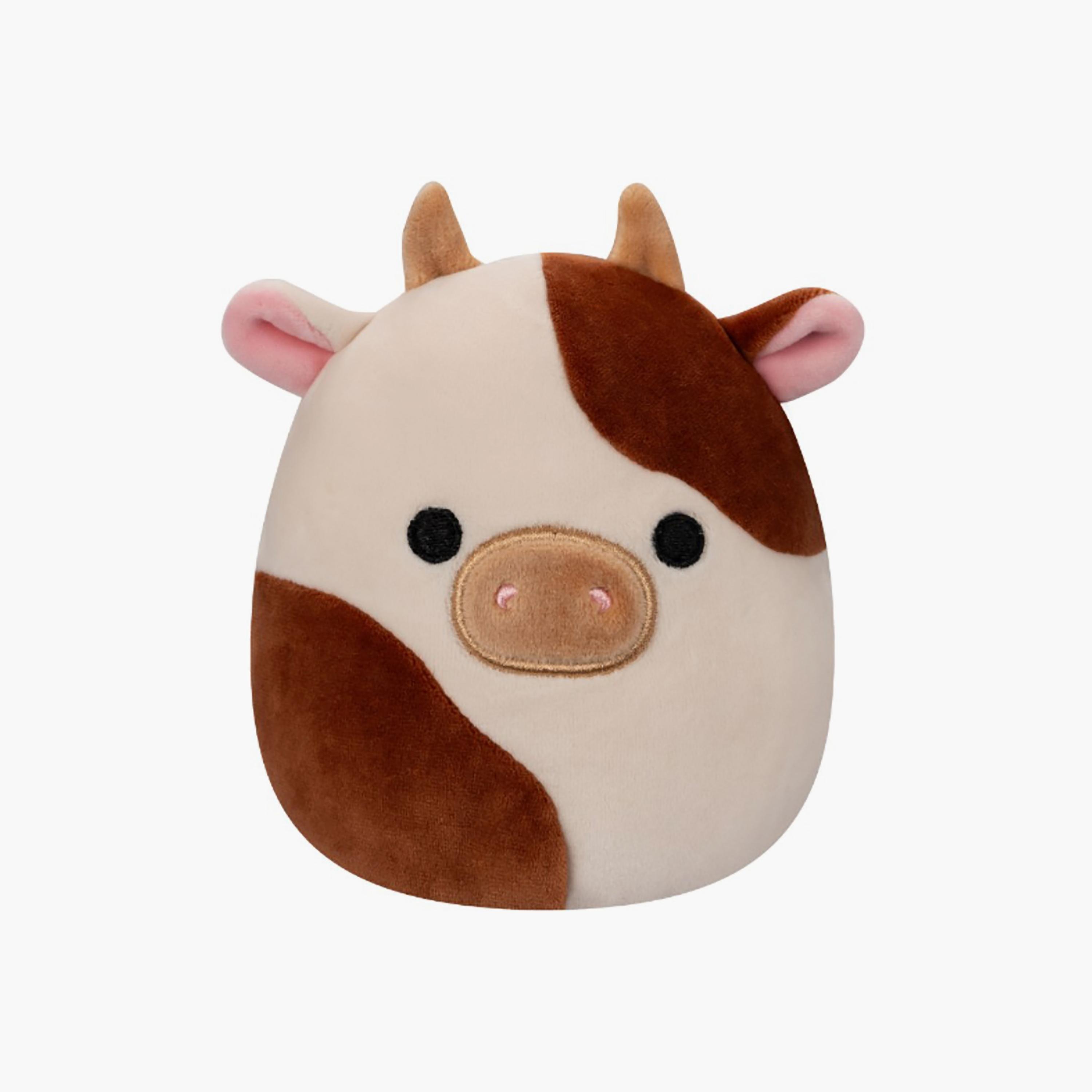 لعبة فليباماوز - روني البقرة البنية/ميلي لعبة كرتون الحليب القطيفة مقاس 5 بوصة من سكويشمالوز-toys-plushsofttoys-animals-image-4
