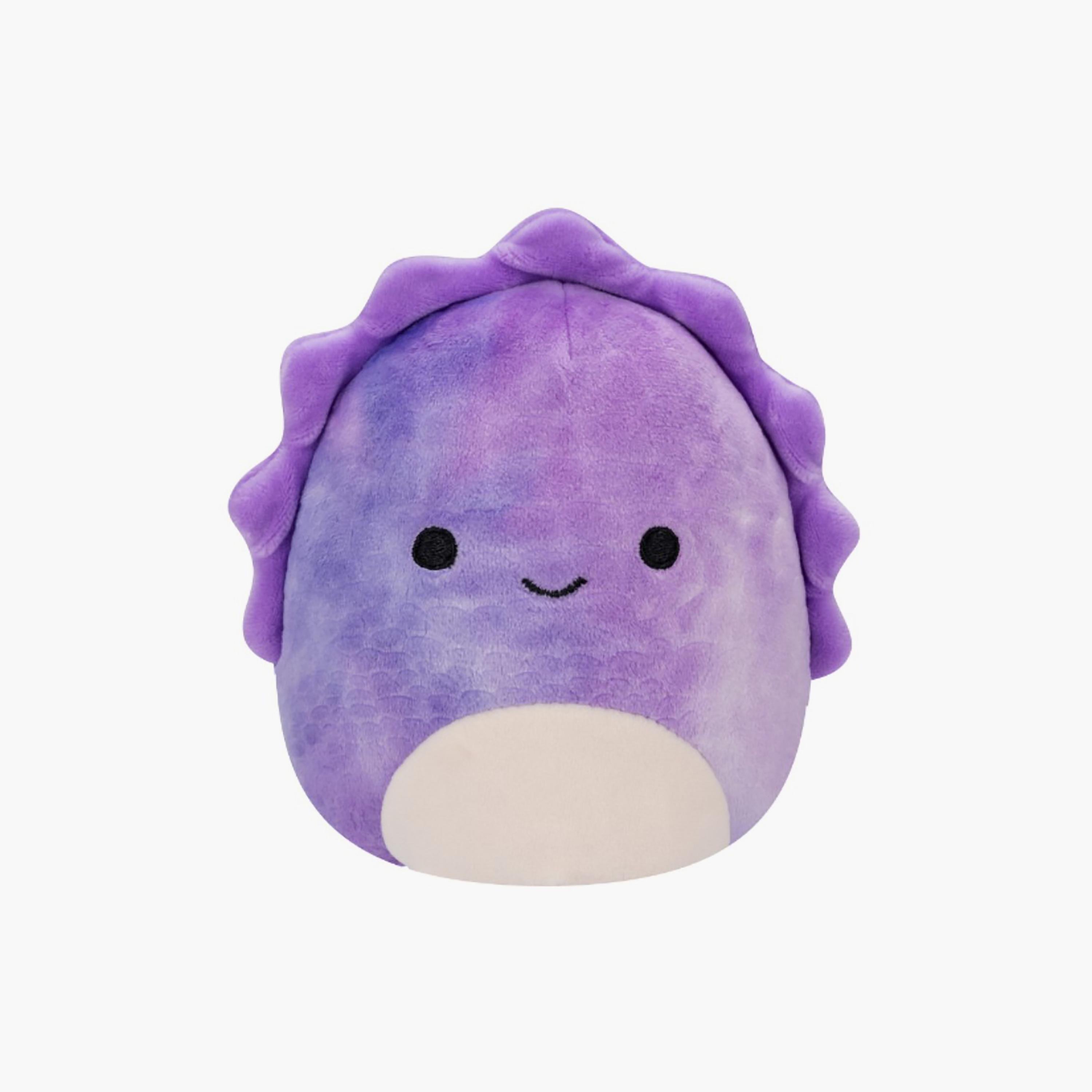 Squishmallows 5'' Flipamallows - Delilah the Purple Dino/Jerome the Blue Tie-Dye Triceratops Plush Toy-toys-plushsofttoys-animals-image-2