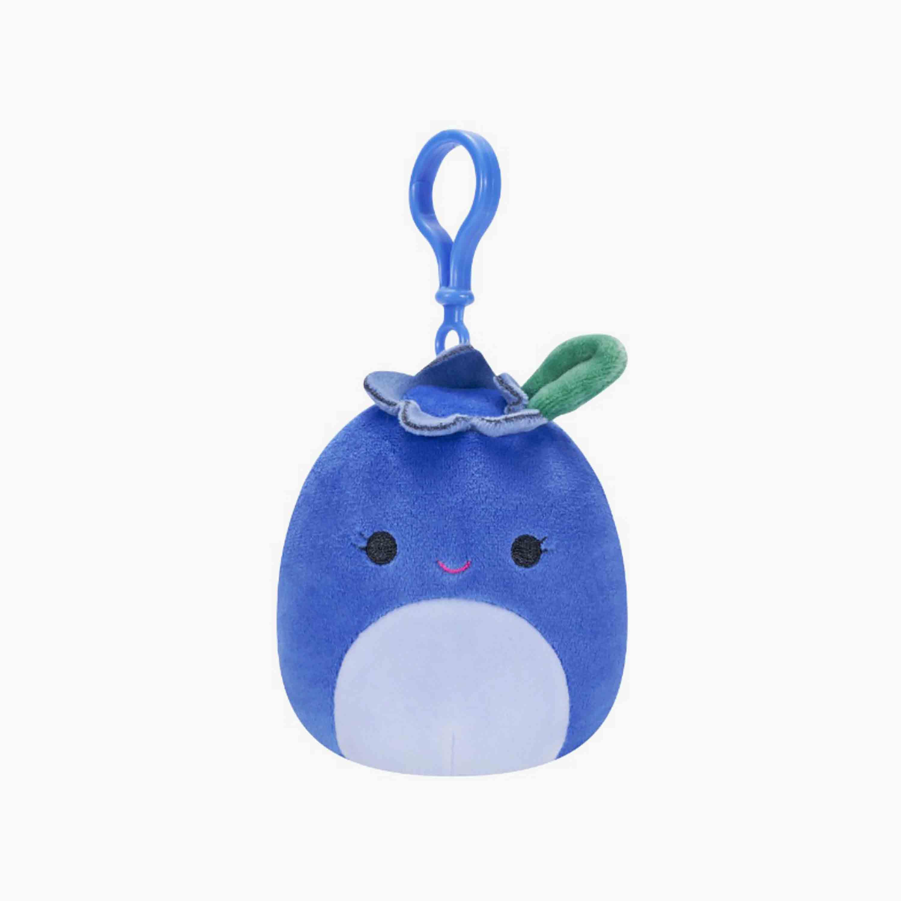 لعبة بلوبي ذا بلوبيري بمشبك القطيفة مقاس 3.5 بوصة من سكويشمالوز-toys-plushsofttoys-animals-image-1