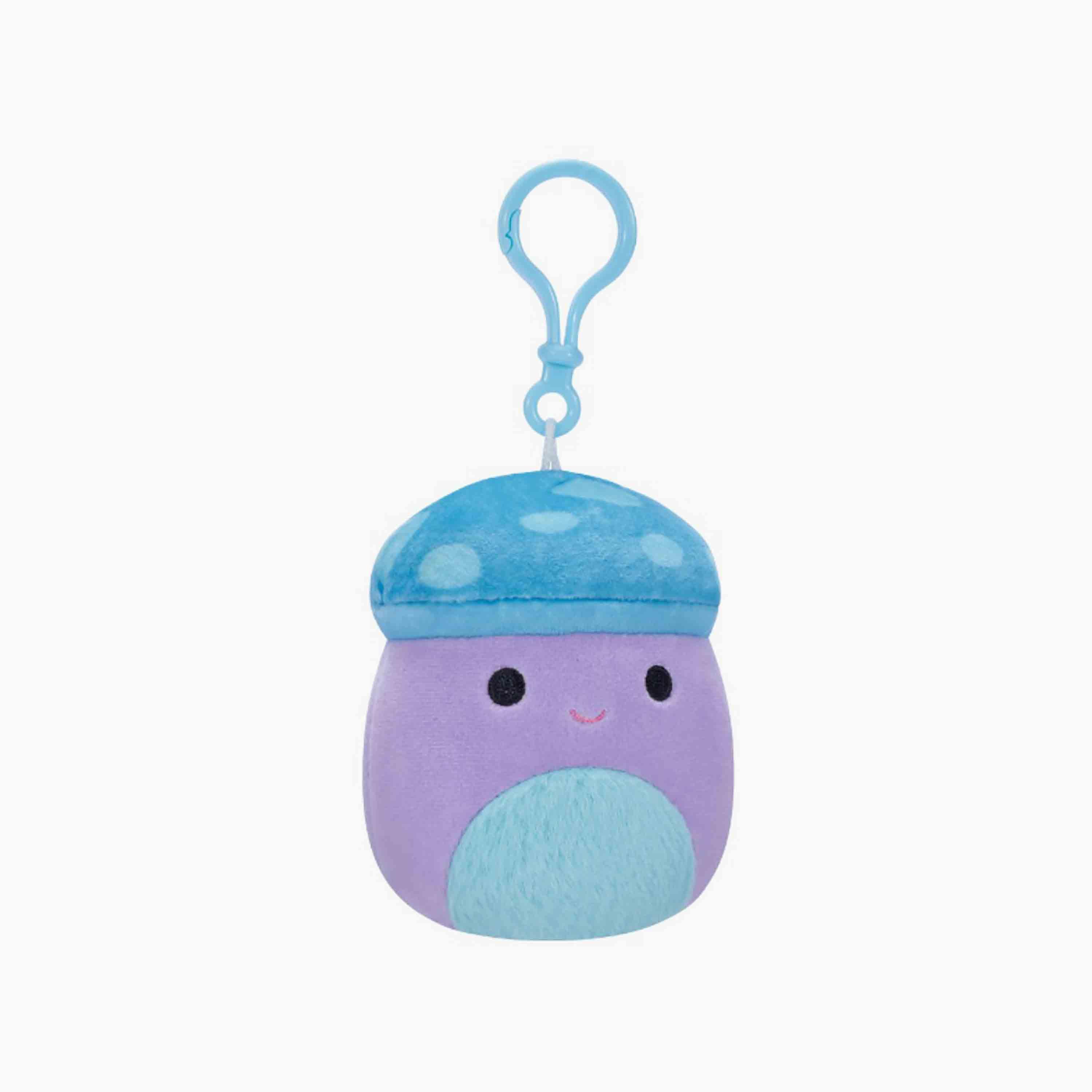 لعبة بايل فطر أرجواني وأزرق مع فازي بيلي بمشبك القطيفة مقاس 3.5 بوصة من سكويشمالوز-toys-plushsofttoys-cartooncharacters-image-2