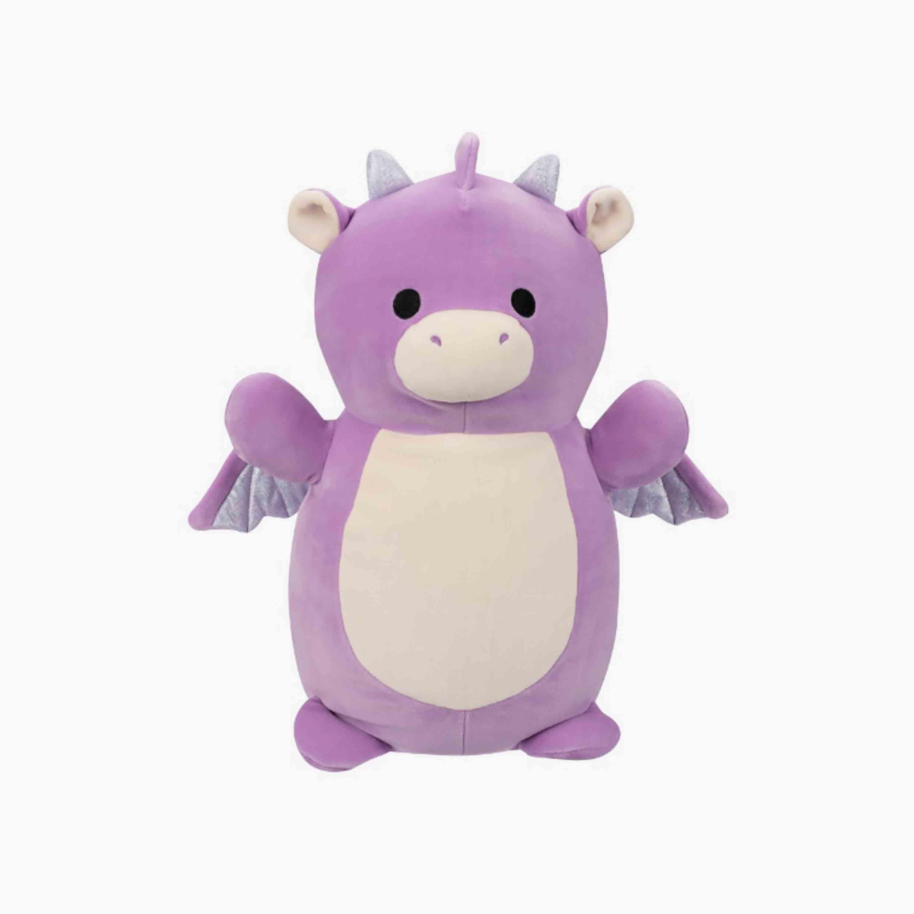 Squishmallows 14'' Dina the Purple Dragon Hugmee Plush Toy-toys-plushsofttoys-animals-image-1