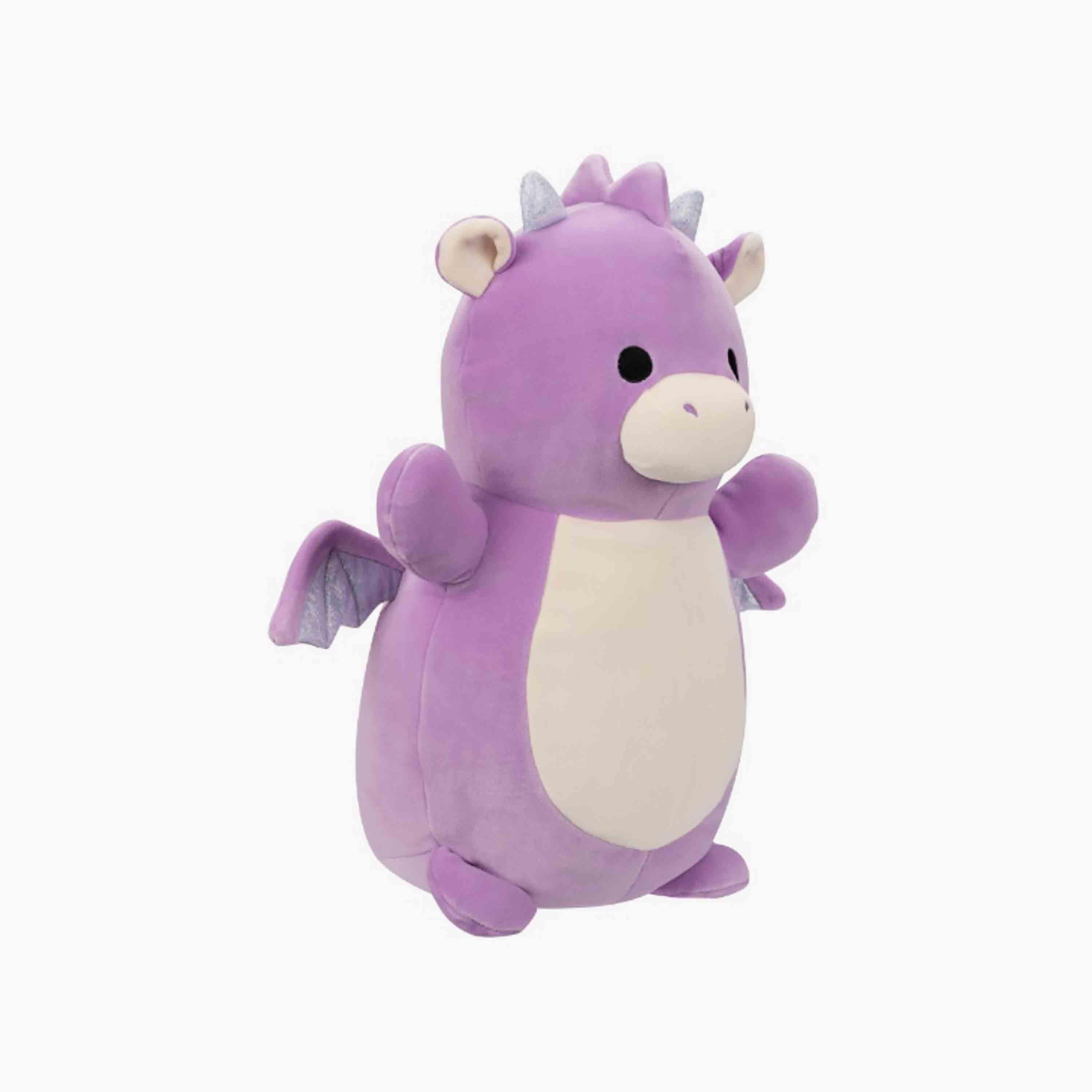 Squishmallows 14'' Dina the Purple Dragon Hugmee Plush Toy-toys-plushsofttoys-animals-image-2