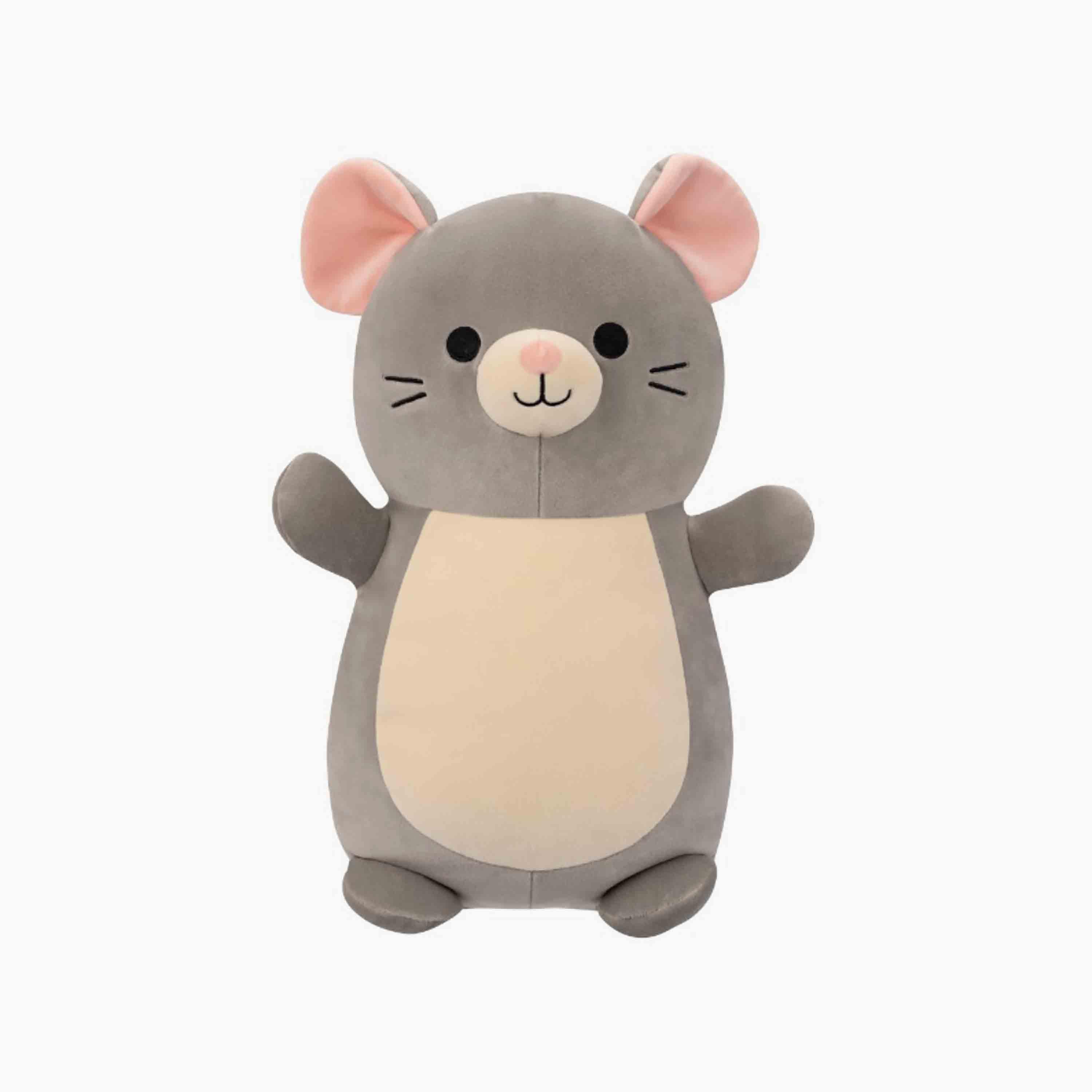 Squishmallows 14'' Misty the Grey Mouse Hugmee Plush Toy-toys-plushsofttoys-animals-image-1
