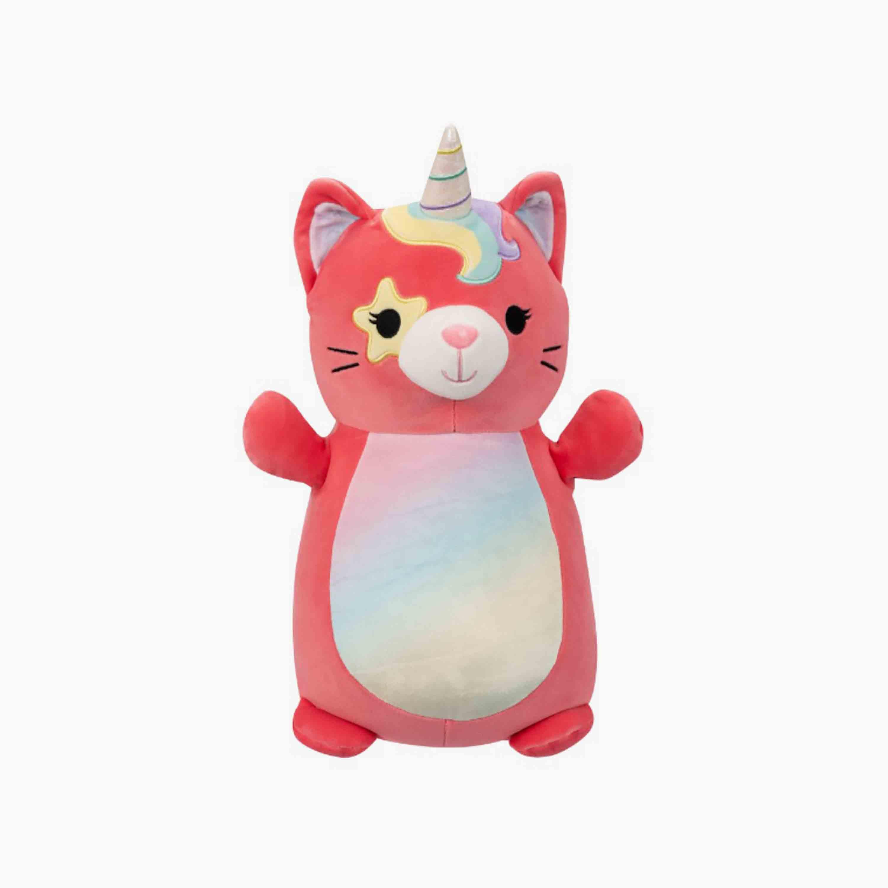 Squishmallows 14'' Sienna the Pink Starry Eyed Caticorn Hugmee Plush Toy-toys-plushsofttoys-animals-image-1