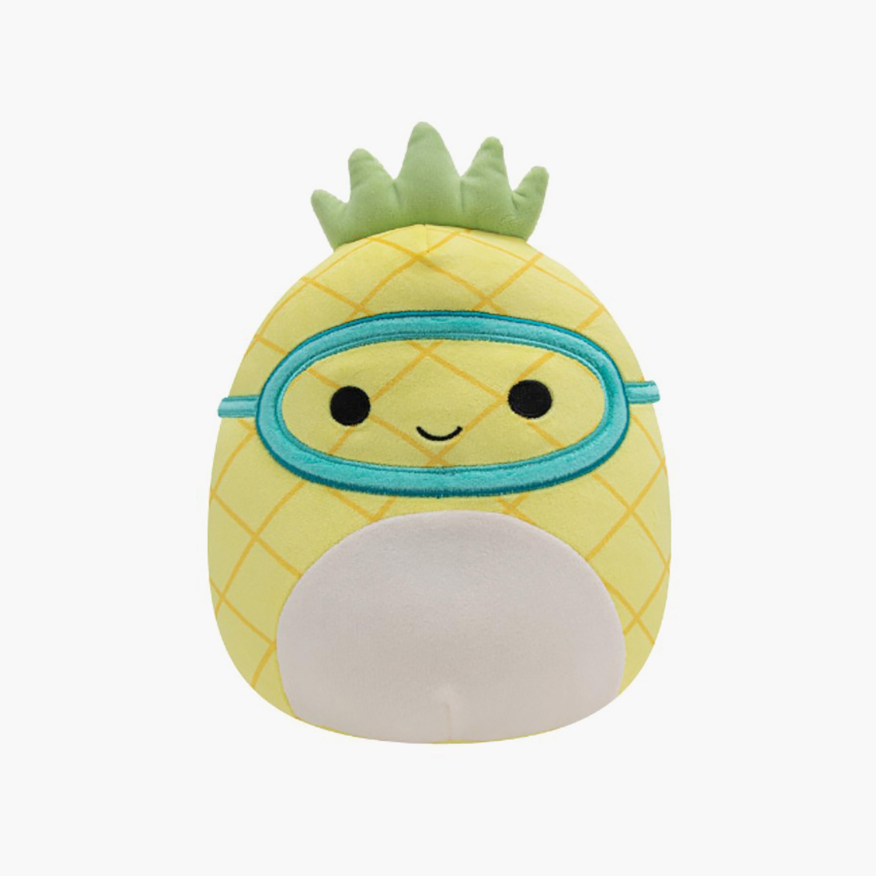 Squishmallow 7.5'' Maui Pineapple w Scuba Mask Plush Toy-toys-plushsofttoys-cartooncharacters-image-1