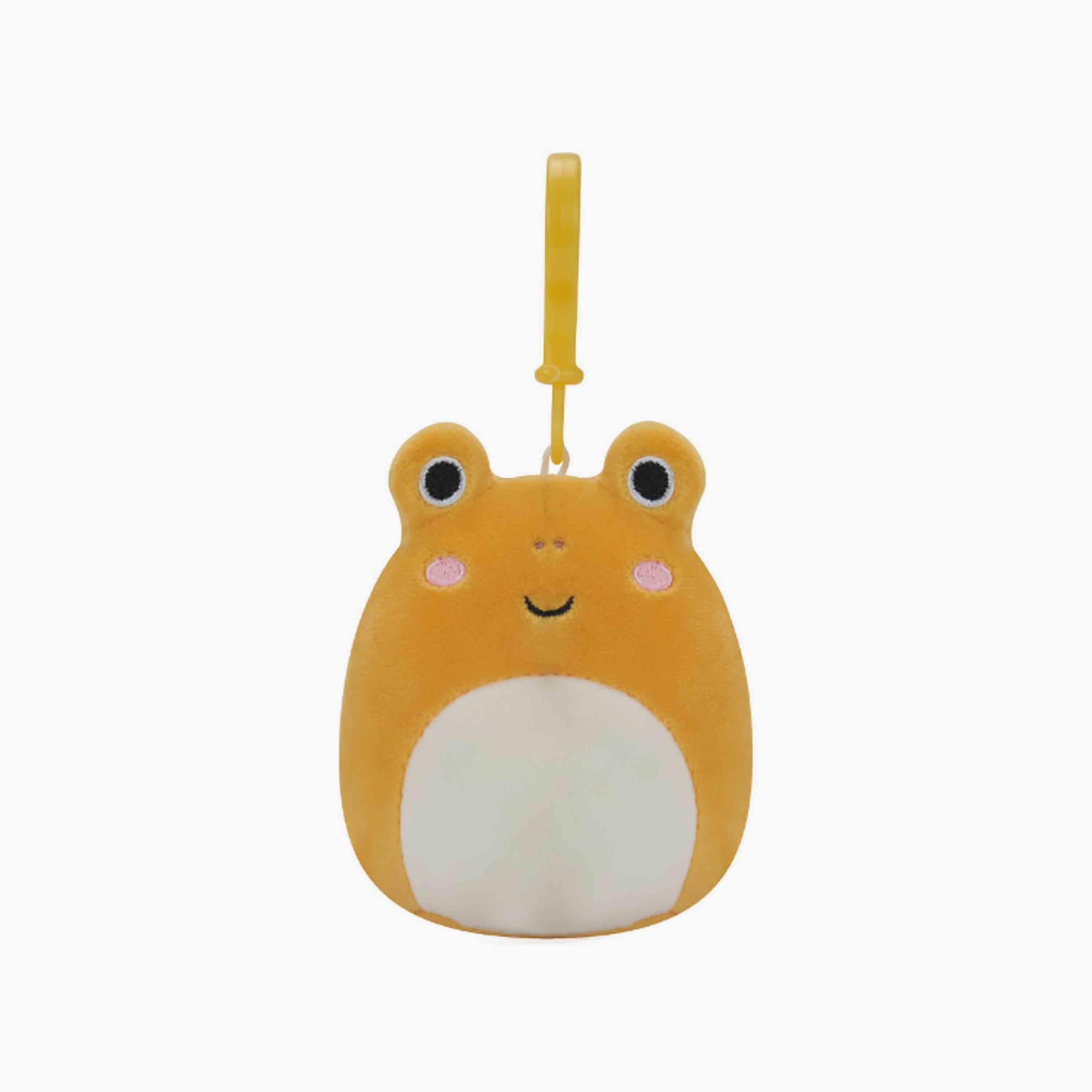 Squishmallow 3.5'' Leigh the Orange Toad Clip-On Plush Toy-toys-plushsofttoys-animals-image-1