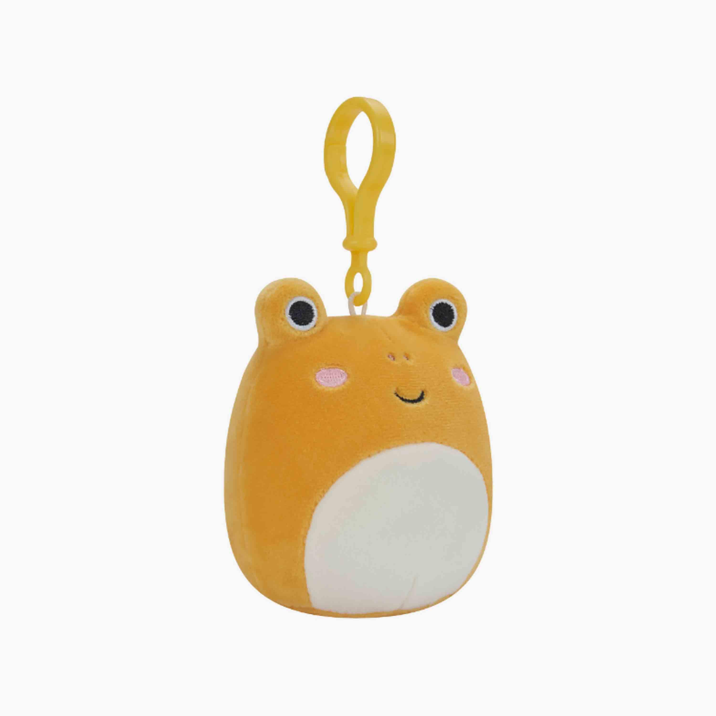 Squishmallow 3.5'' Leigh the Orange Toad Clip-On Plush Toy-toys-plushsofttoys-animals-image-2