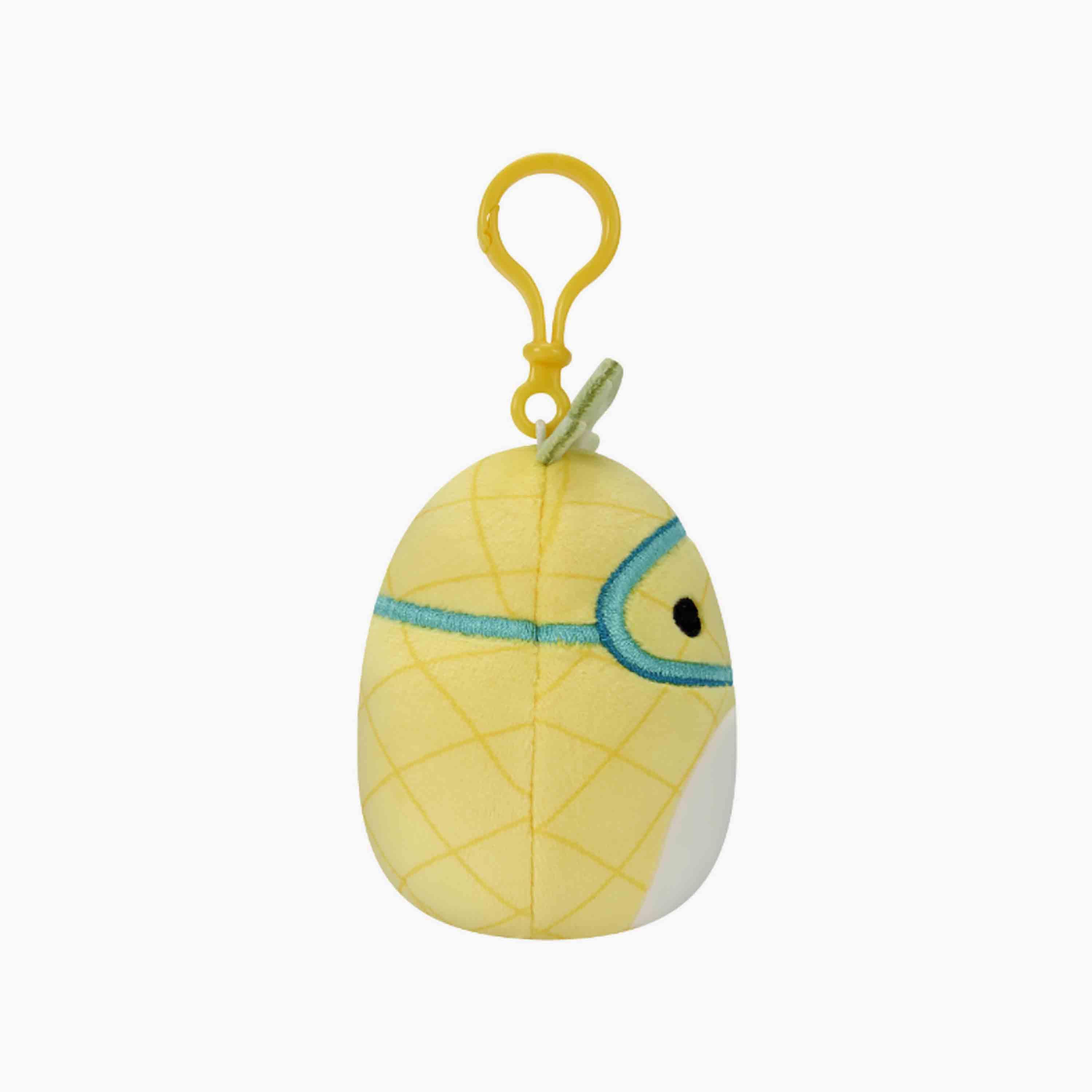 Squishmallow 3.5'' Maui the Pineapple w Scuba Mask Clip-On Plush Toy-toys-plushsofttoys-cartooncharacters-image-3