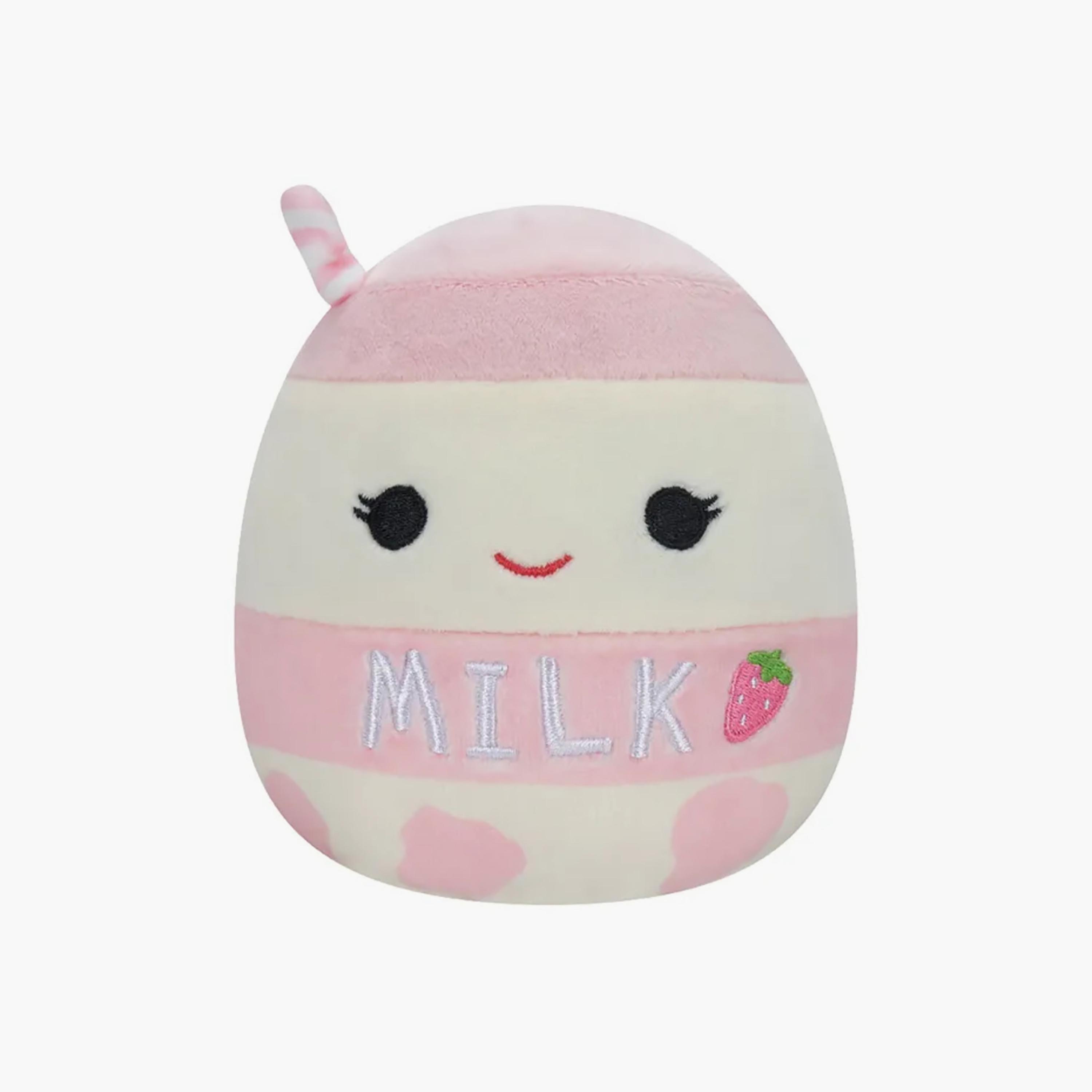 Squishmallow 5'' Flipamallow Scarlett Red Strawberry/Amelie Strawberry Milk w Straw Plush Toy-toys-plushsofttoys-cartooncharacters-image-4