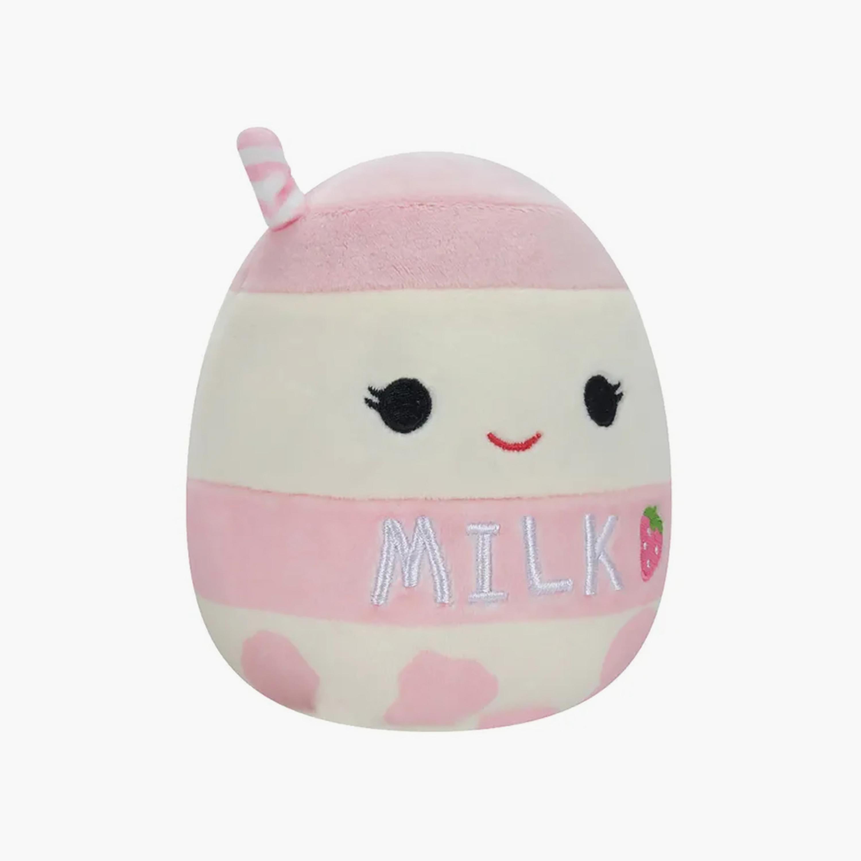 Squishmallow 5'' Flipamallow Scarlett Red Strawberry/Amelie Strawberry Milk w Straw Plush Toy-toys-plushsofttoys-cartooncharacters-image-5
