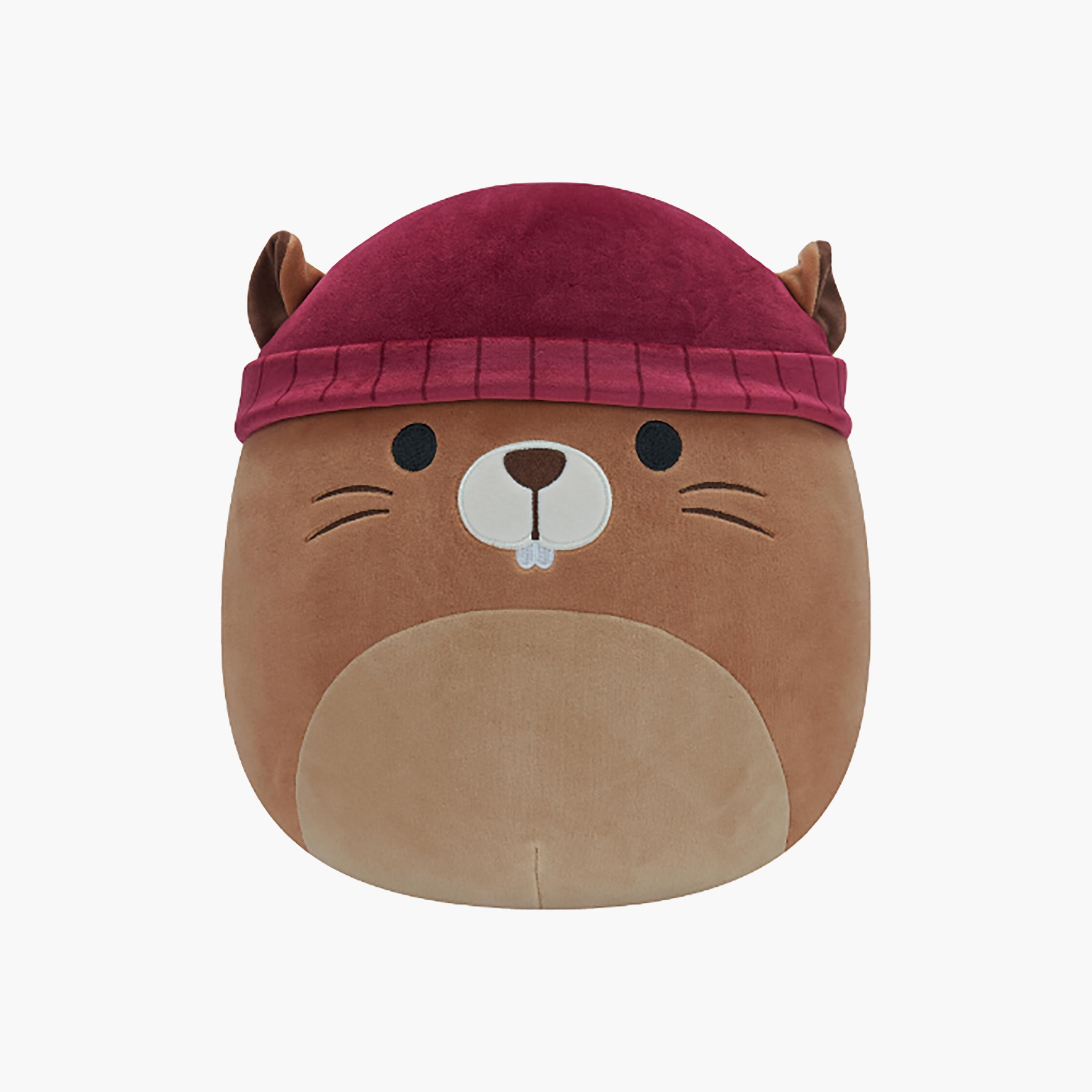 لعبة القندس في قبعة صغيرة القطيفة مقاس 7.5 بوصة من سكويشمالوز-toys-plushsofttoys-animals-image-1