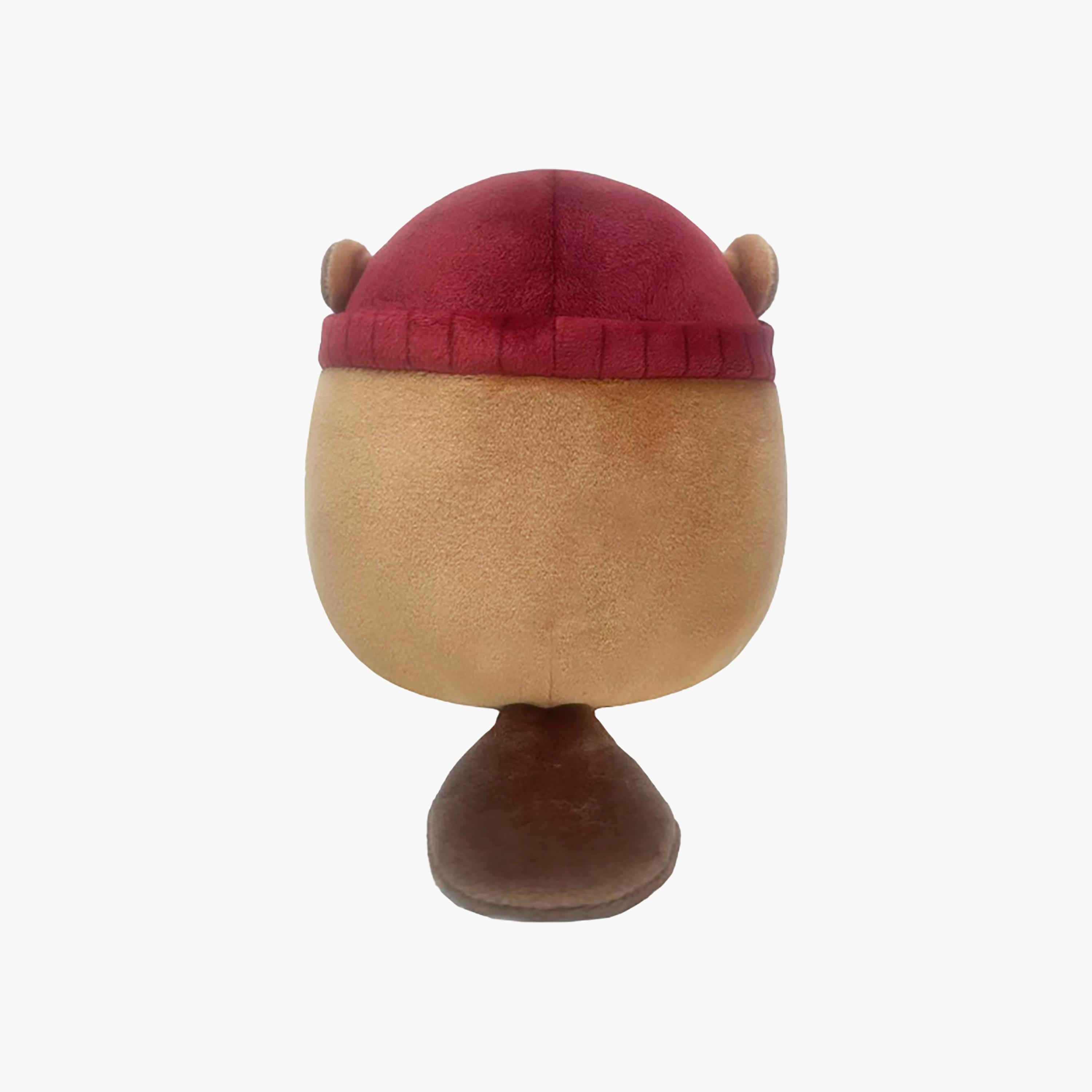 لعبة القندس في قبعة صغيرة القطيفة مقاس 7.5 بوصة من سكويشمالوز-toys-plushsofttoys-animals-image-2