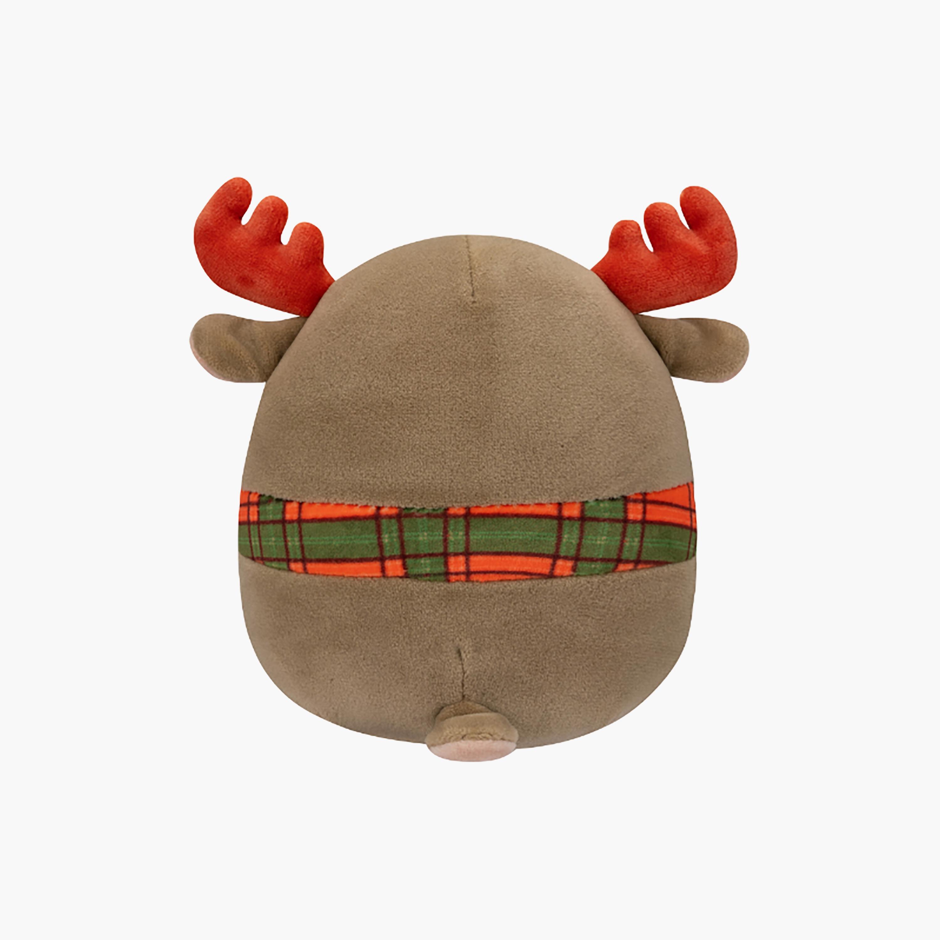 لعبة الموظ مع وشاح برتقالي وقرون القطيفة مقاس 7.5 بوصة من سكويشمالوز-toys-plushsofttoys-animals-image-2