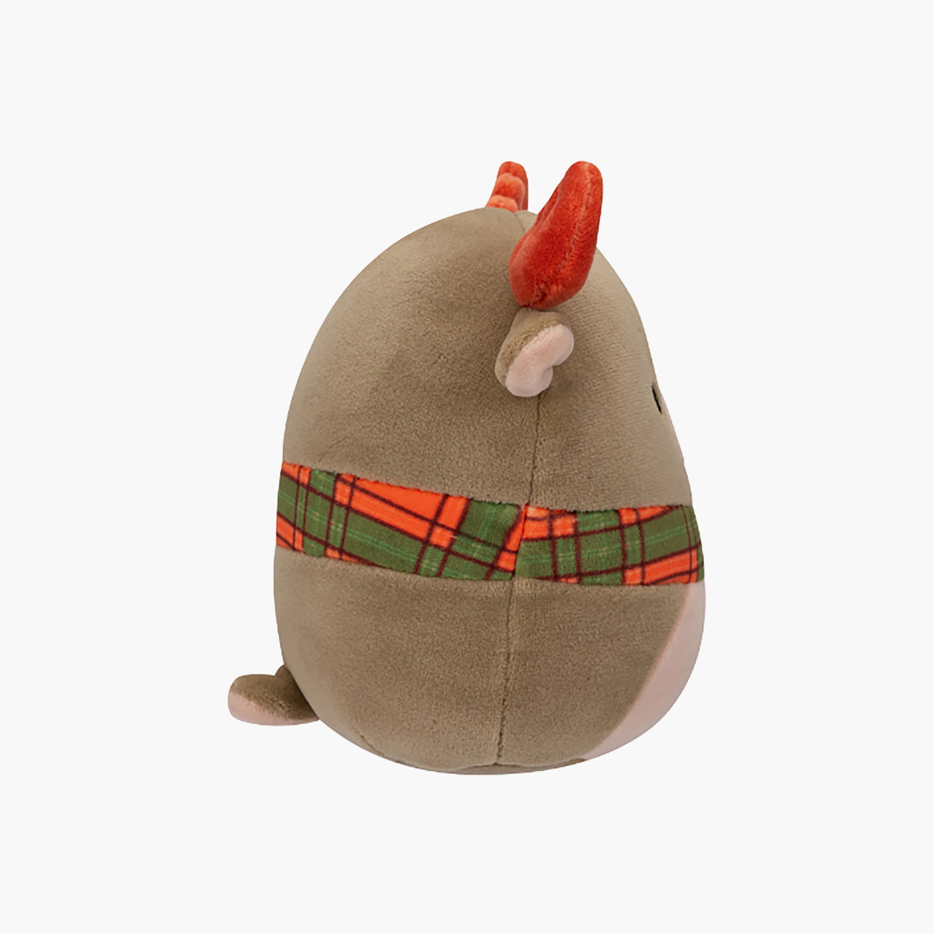 لعبة الموظ مع وشاح برتقالي وقرون القطيفة مقاس 7.5 بوصة من سكويشمالوز-toys-plushsofttoys-animals-image-3