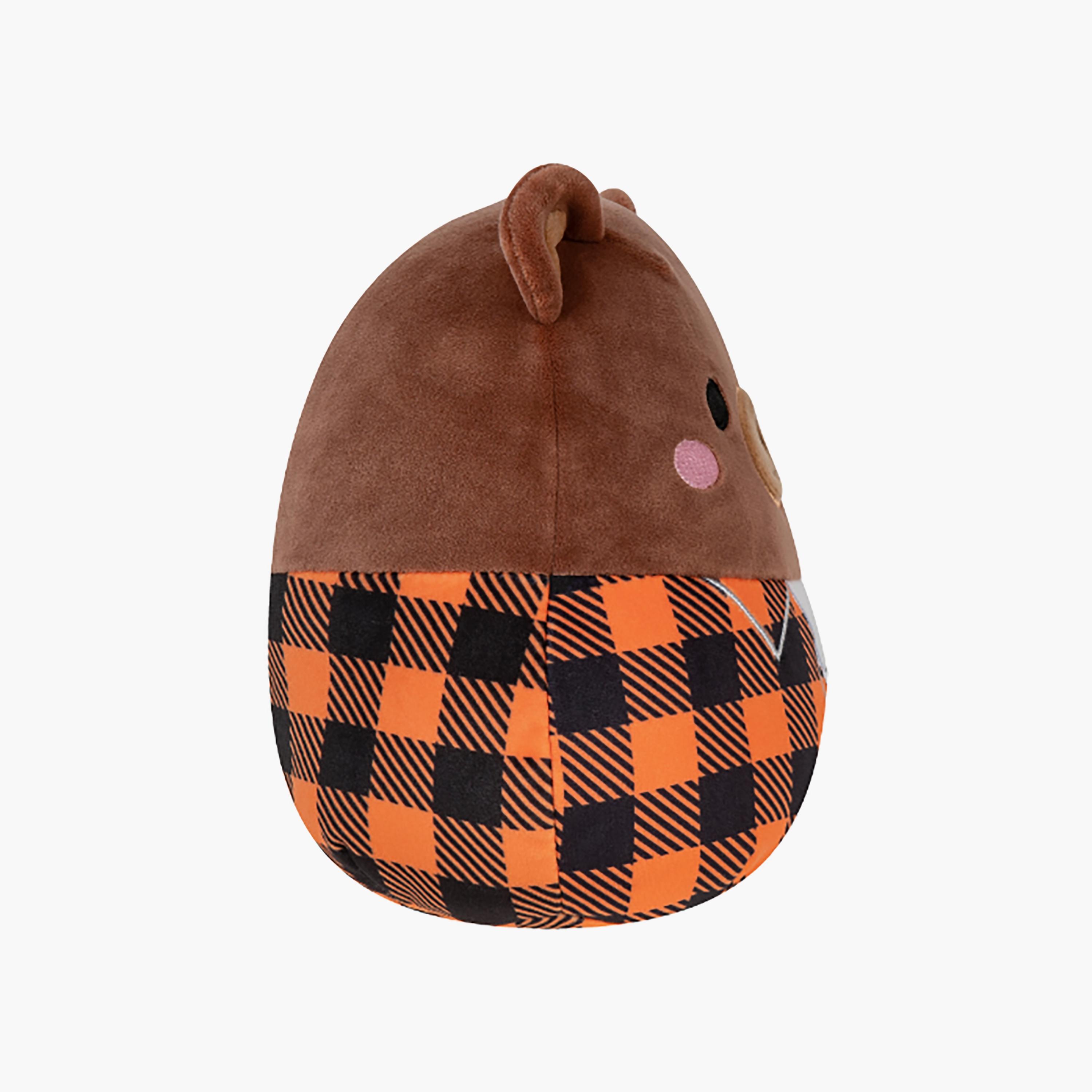 Squishmallows the 7.5'' Omar the Brown Bear W/Plaid Jacket Plush Toy-toys-plushsofttoys-animals-image-3
