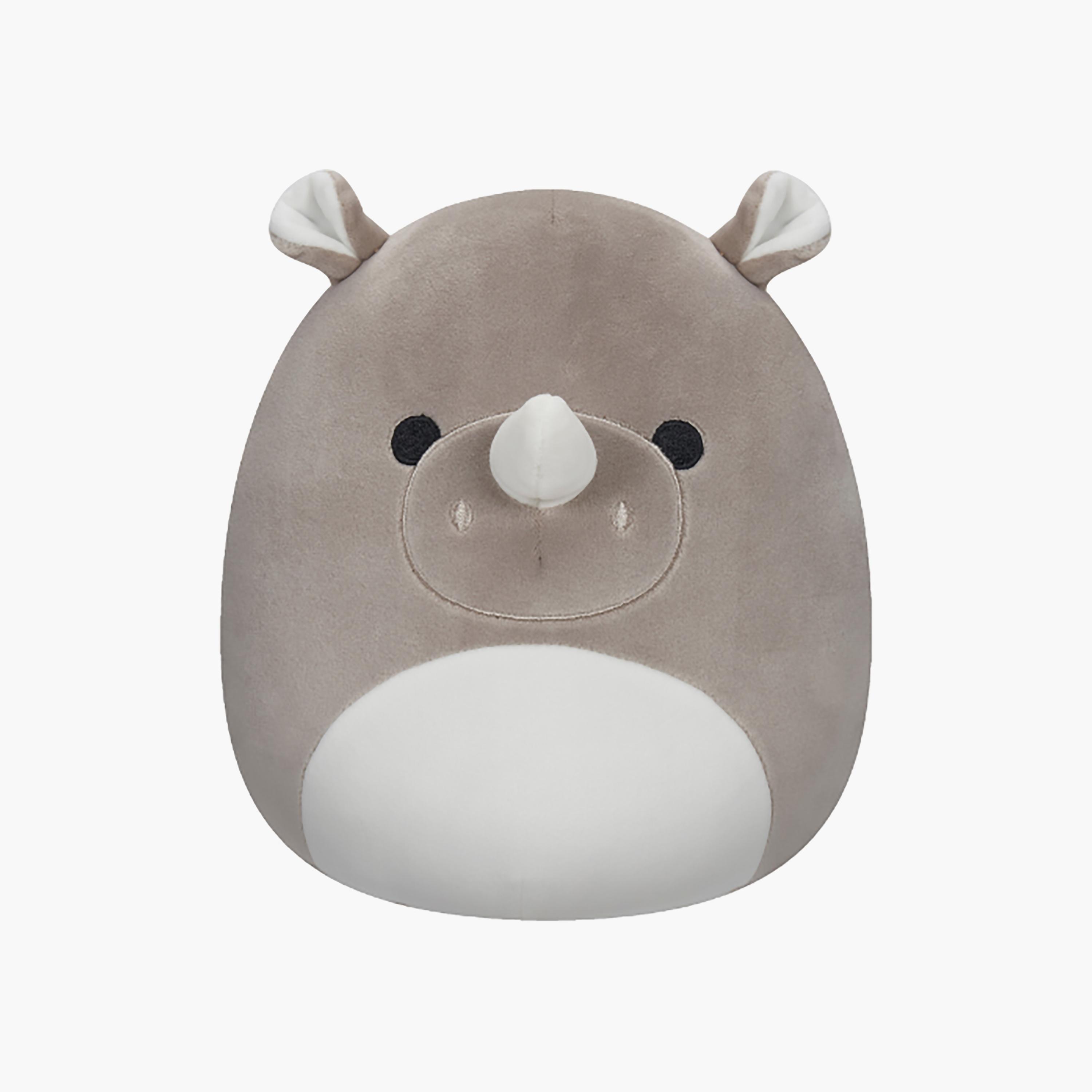 لعبة ايرفينغ ذا جراي رينو القطيفة مقاس 7.5 بوصة من سكويشمالوز-toys-plushsofttoys-animals-image-1